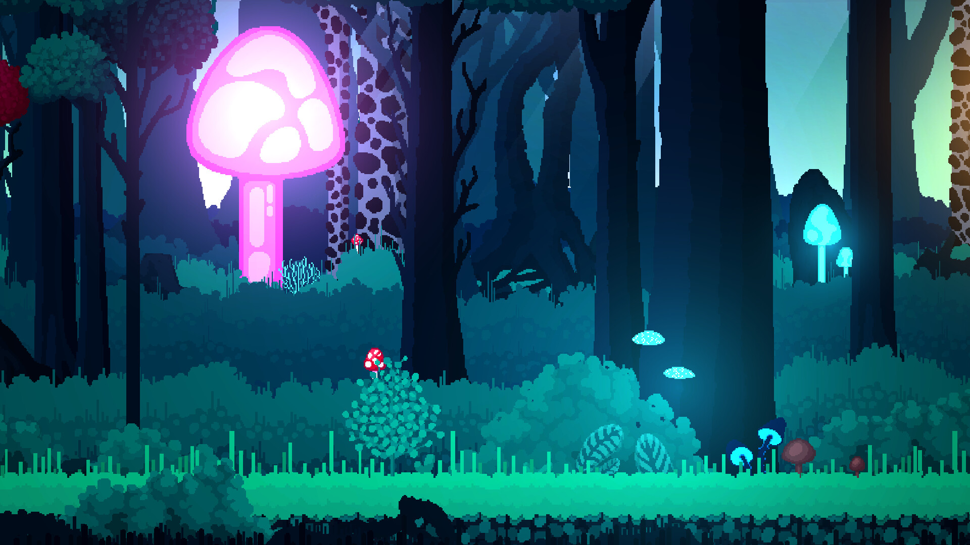 Fantasy Forest Pixel Art