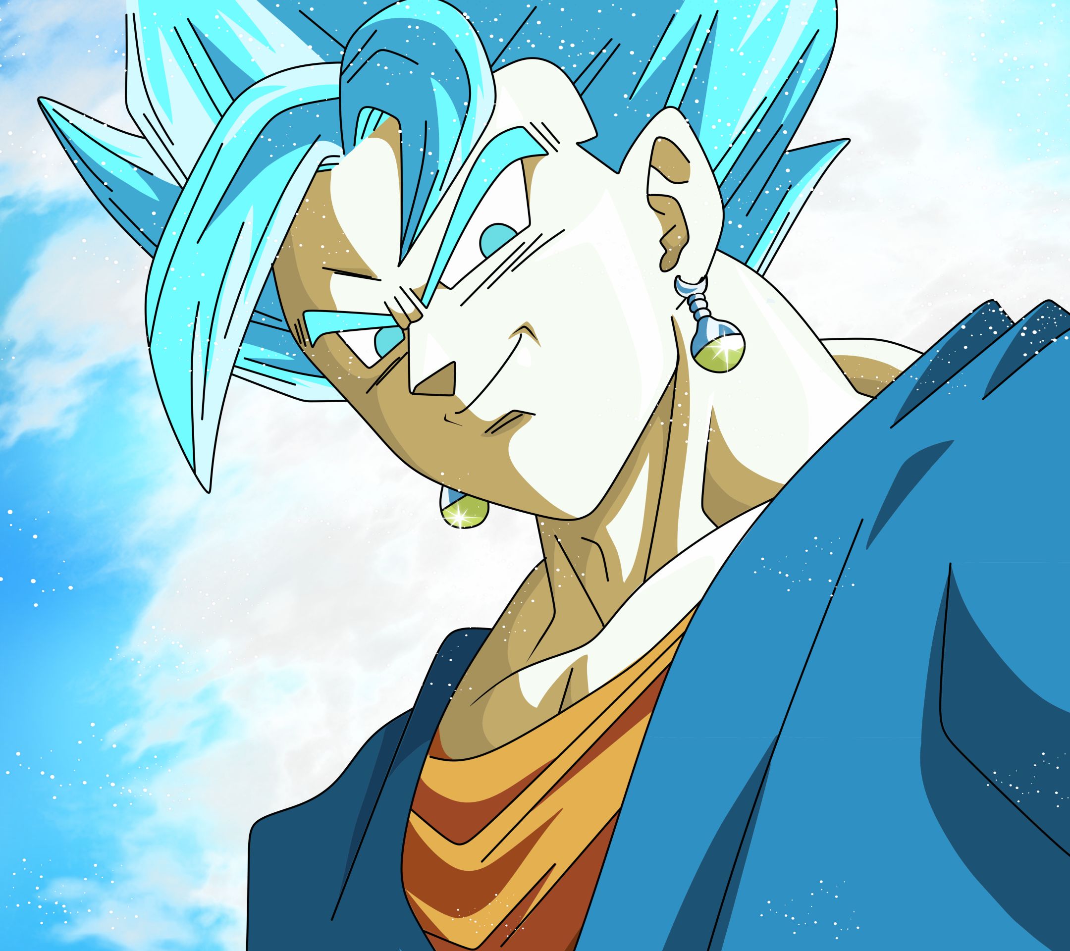 Phone wallpaper: Vegito (Dragon Ball), Anime, Dragon Ball, Ssgss Vegito 1116312