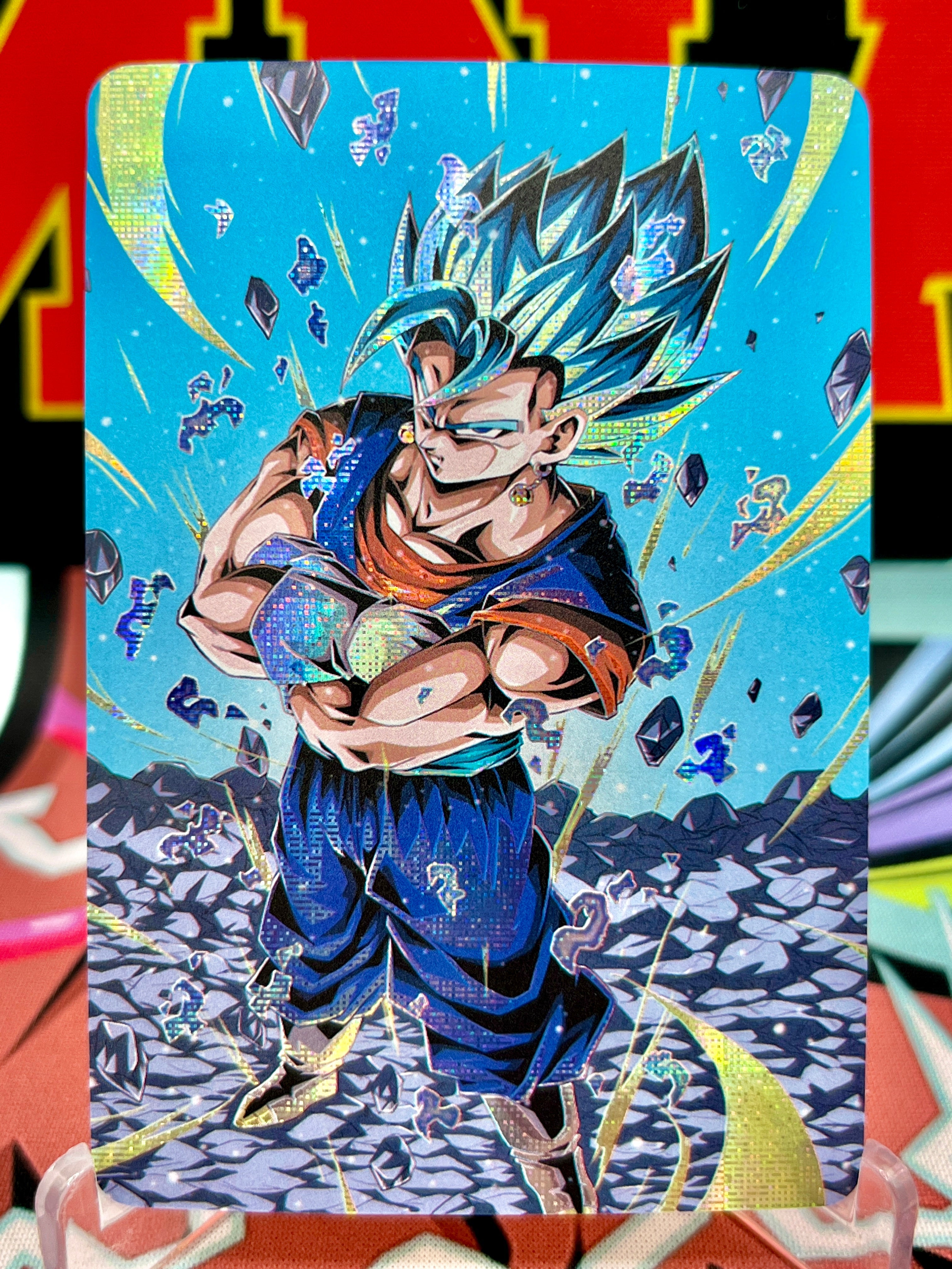 DBAC2 27 Super Saiyan Blue Vegito Art Card
