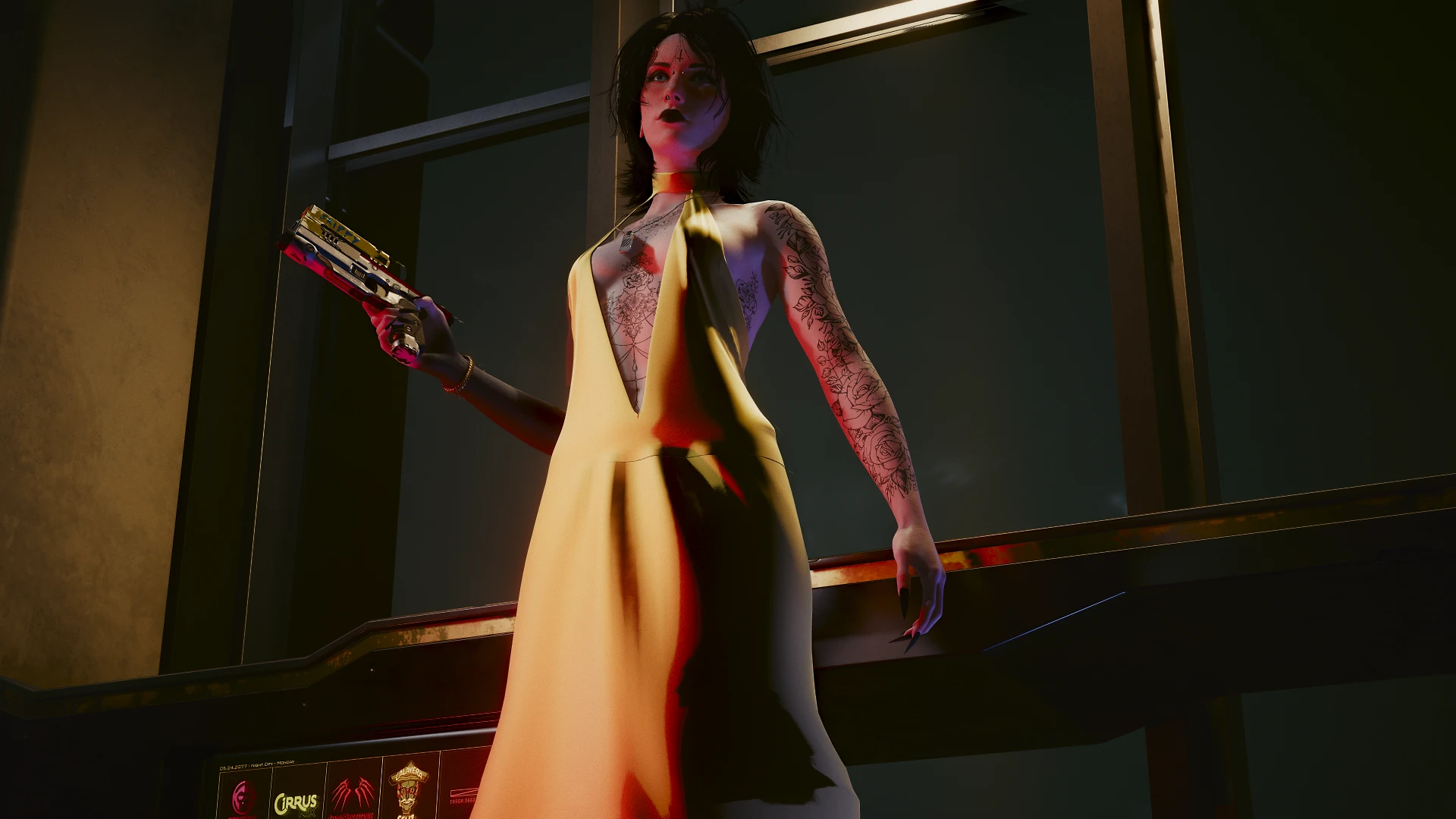 Sofia Falcone vibes at Cyberpunk 2077 Nexus and community