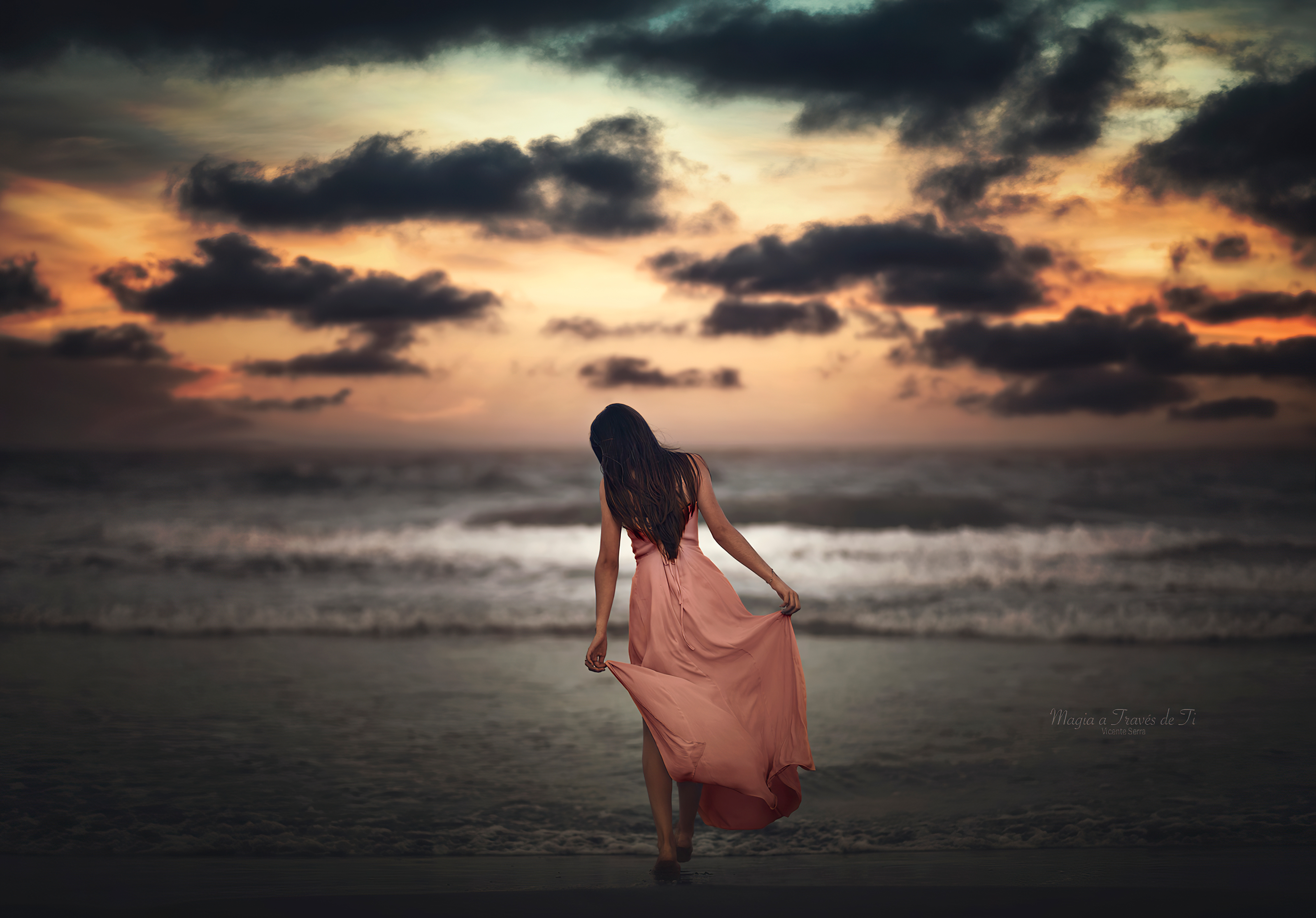 Somewhere Alone At Beach Wallpaper, HD Girls Wallpaper, 4k Wallpaper, Image , Background, Photos and Picture