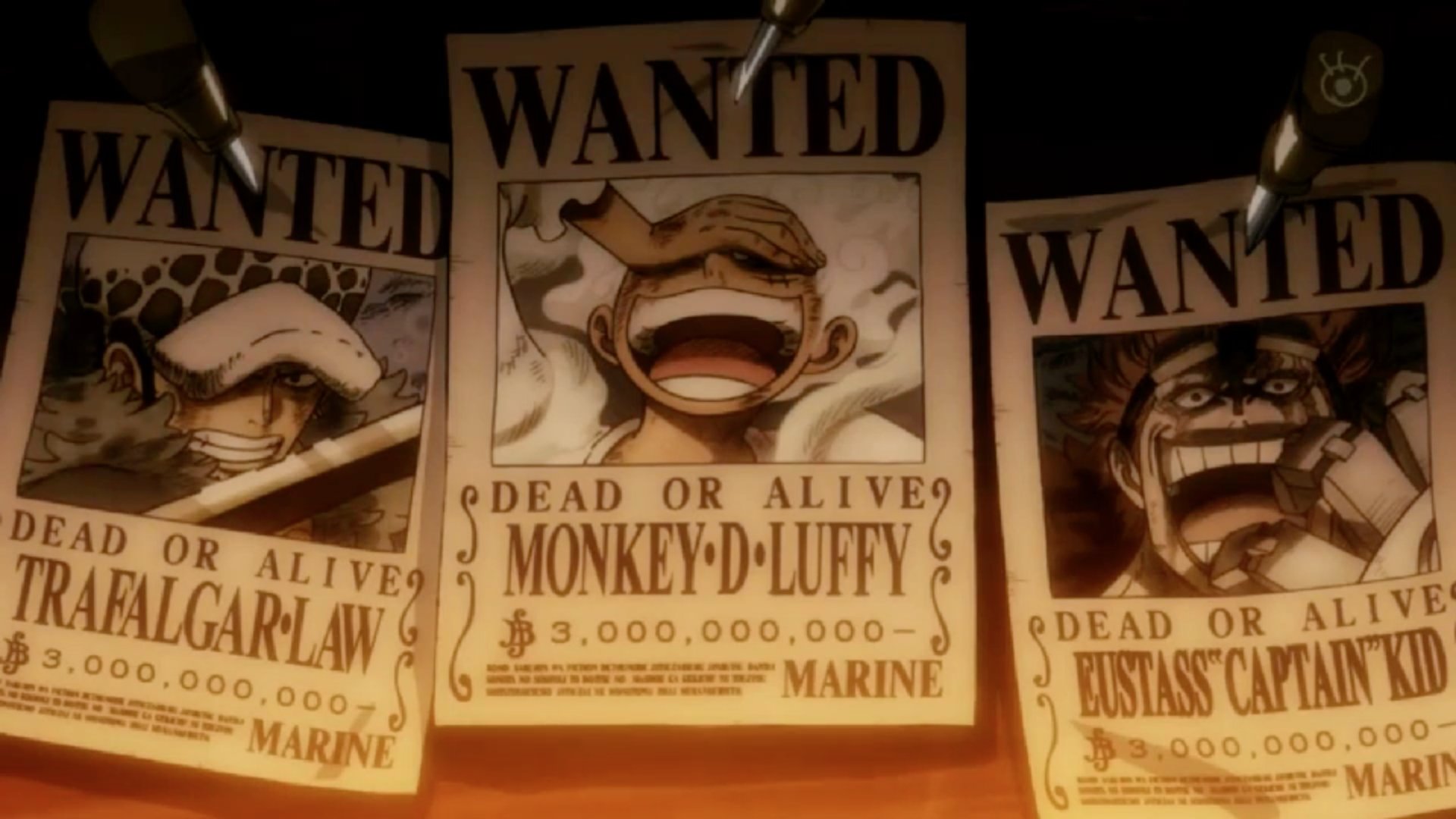 Alyssa, Kid and Law's New Bounty #ONEPIECE1080