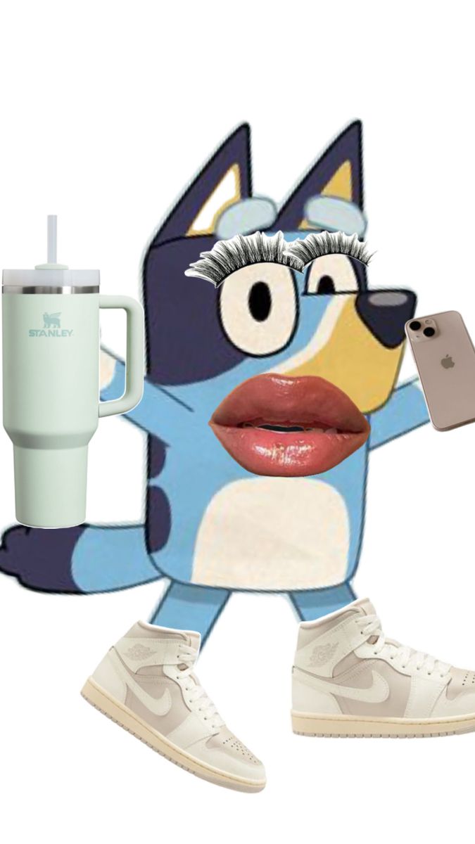 It's bluey but she is preppy