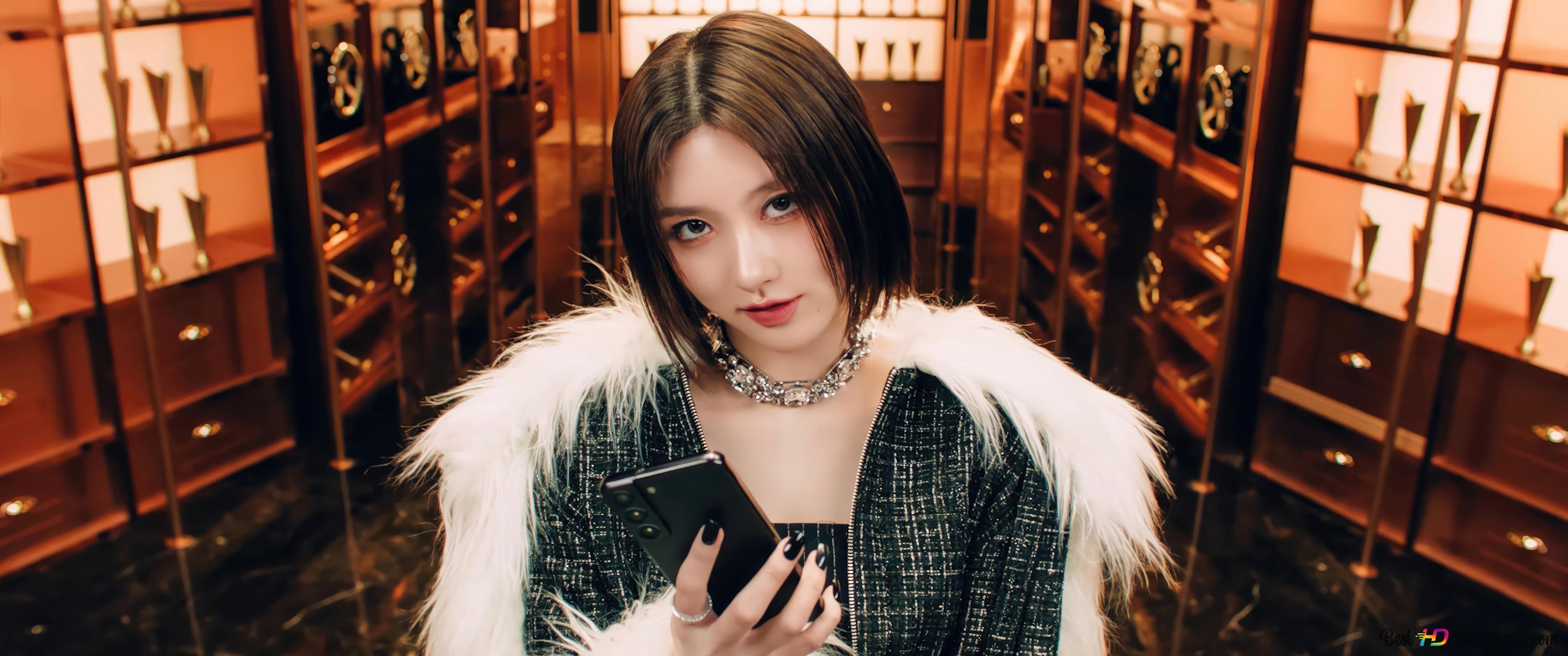 Gaeul from IVE (Kpop Group) Am MV Shoot 4K wallpaper download