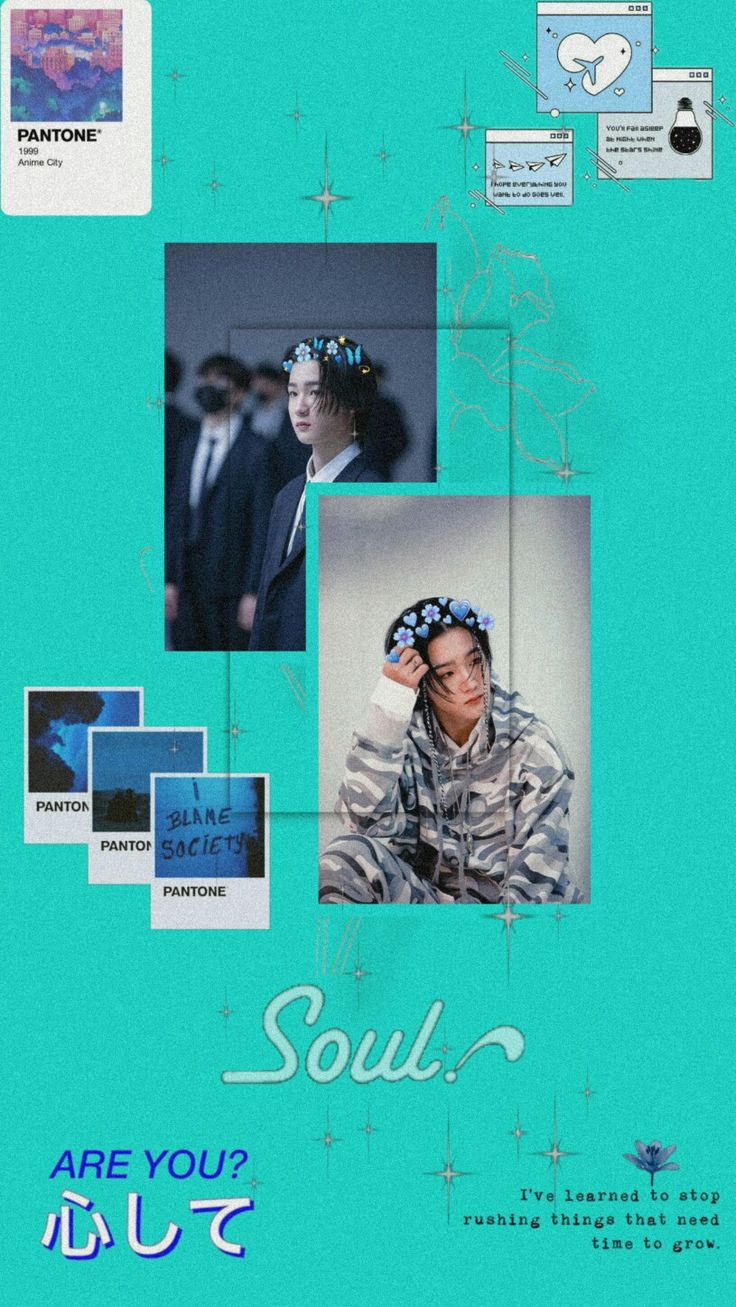 Soul P1harmony Aesthetic (blue) Wallpaper