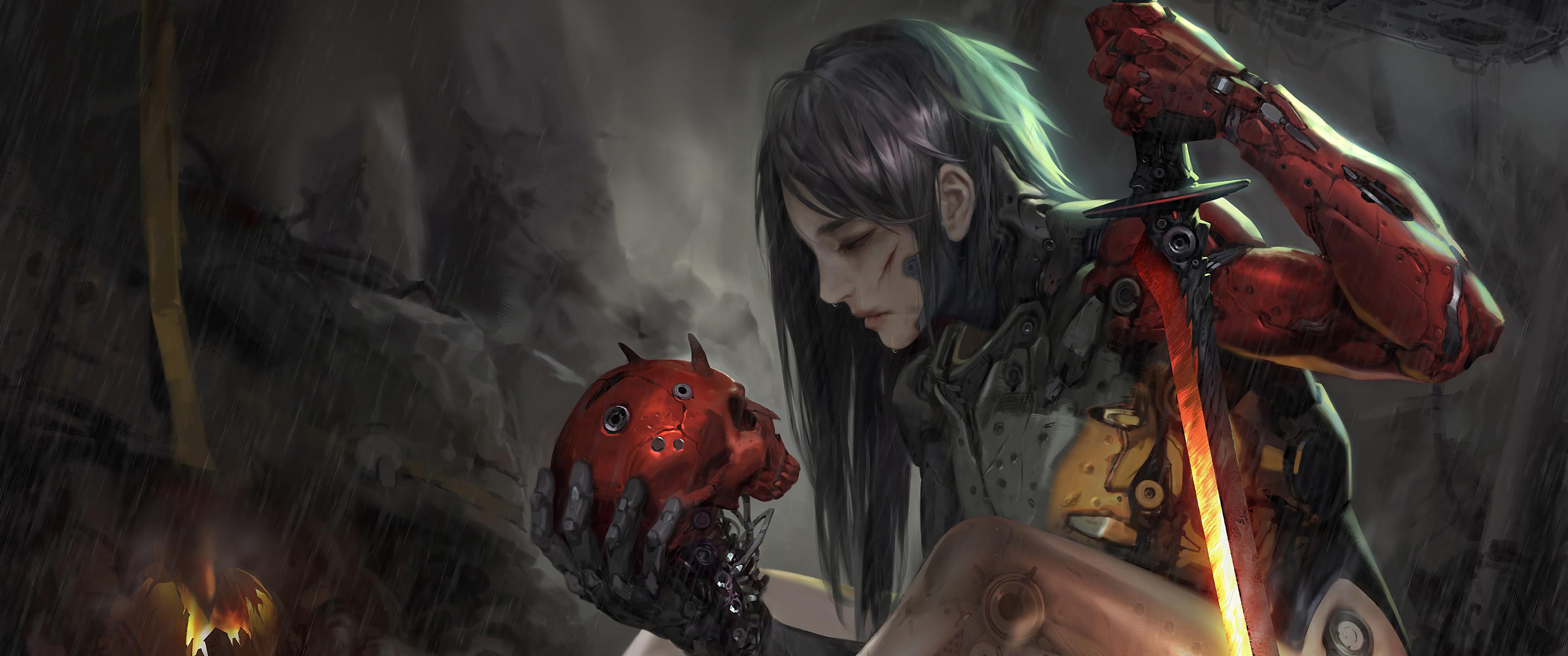 Sci Fi Girl [3440x1440] (link To Other Sizes In Comments)