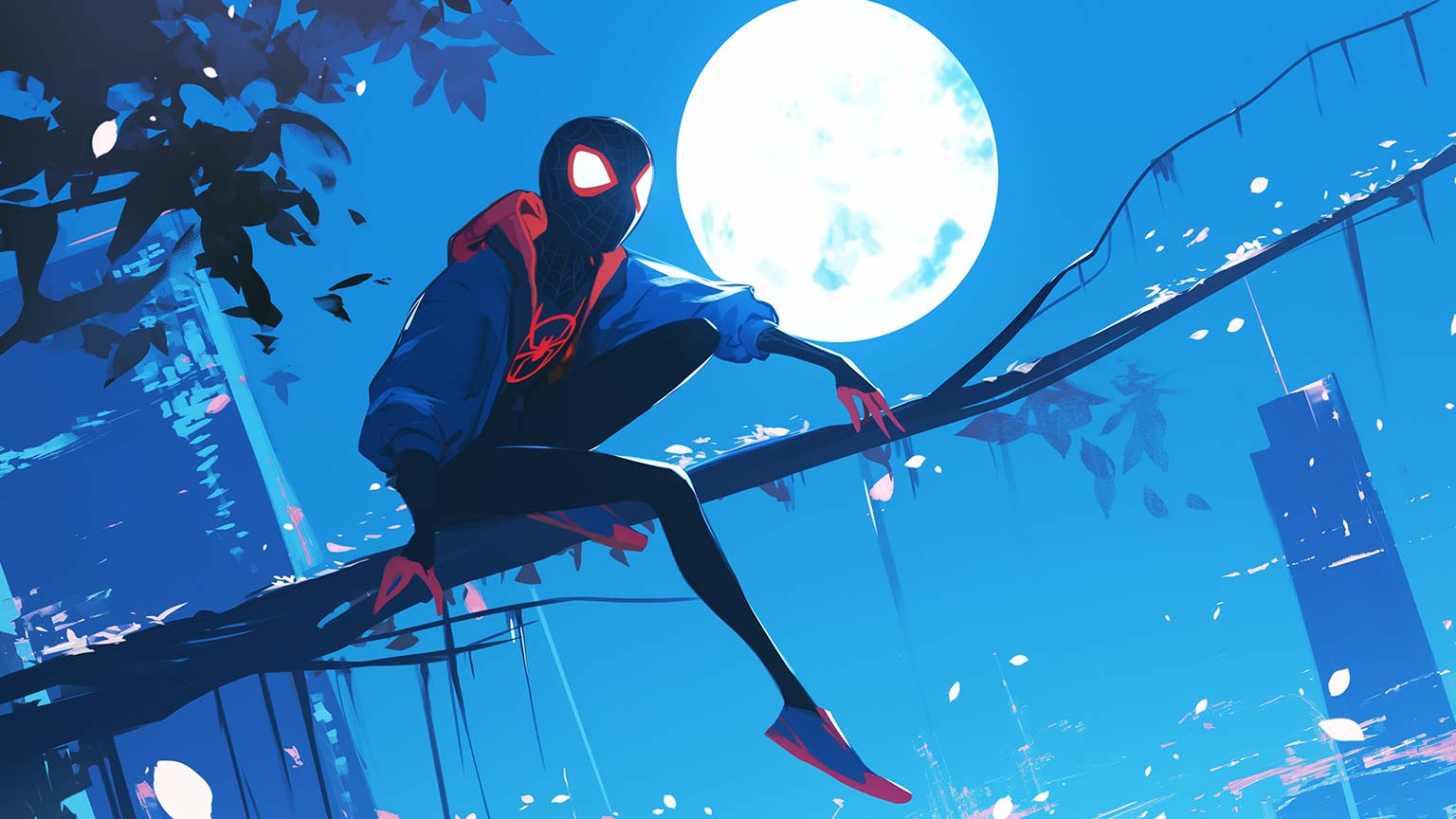 Spiderman Miles Morales Desktop Wallpaper