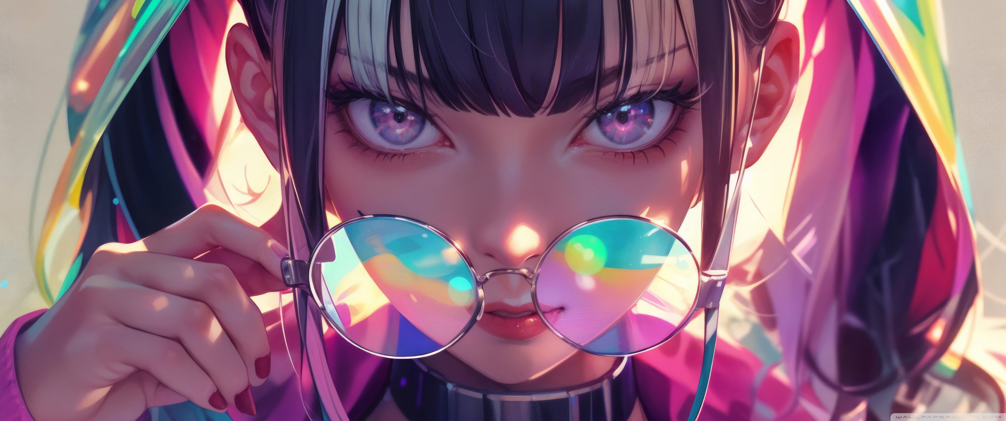 Stylish Anime Girl 4K UHD Wallpaper for UltraHD Desktop and TV, Widescreen and UltraWide Display, Dual Monitor, Smartphone and Tablet Devices