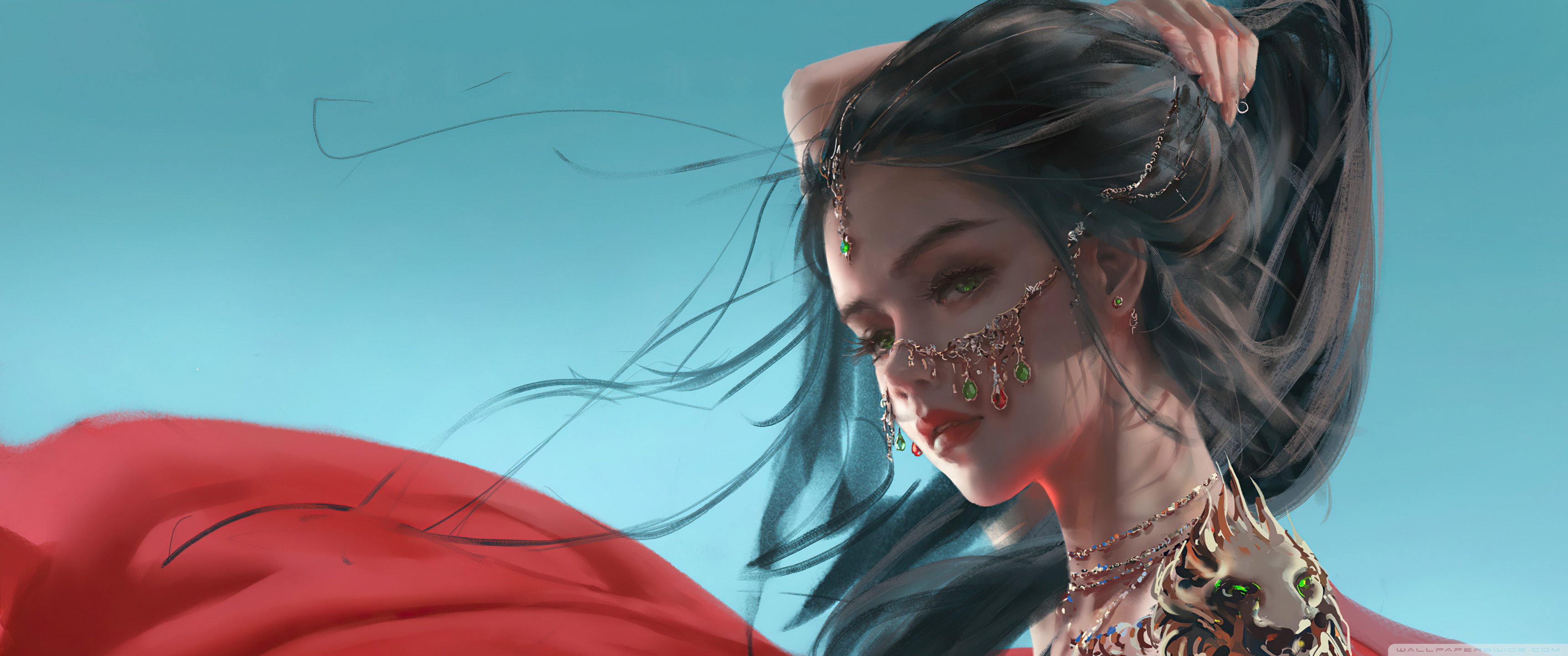 Fantasy Girl 4K UHD Wallpaper for UltraHD Desktop and TV, Widescreen and UltraWide Display