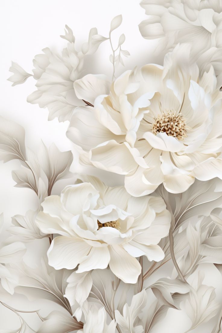 Stylish and Simple White iPad Wallpaper in HD