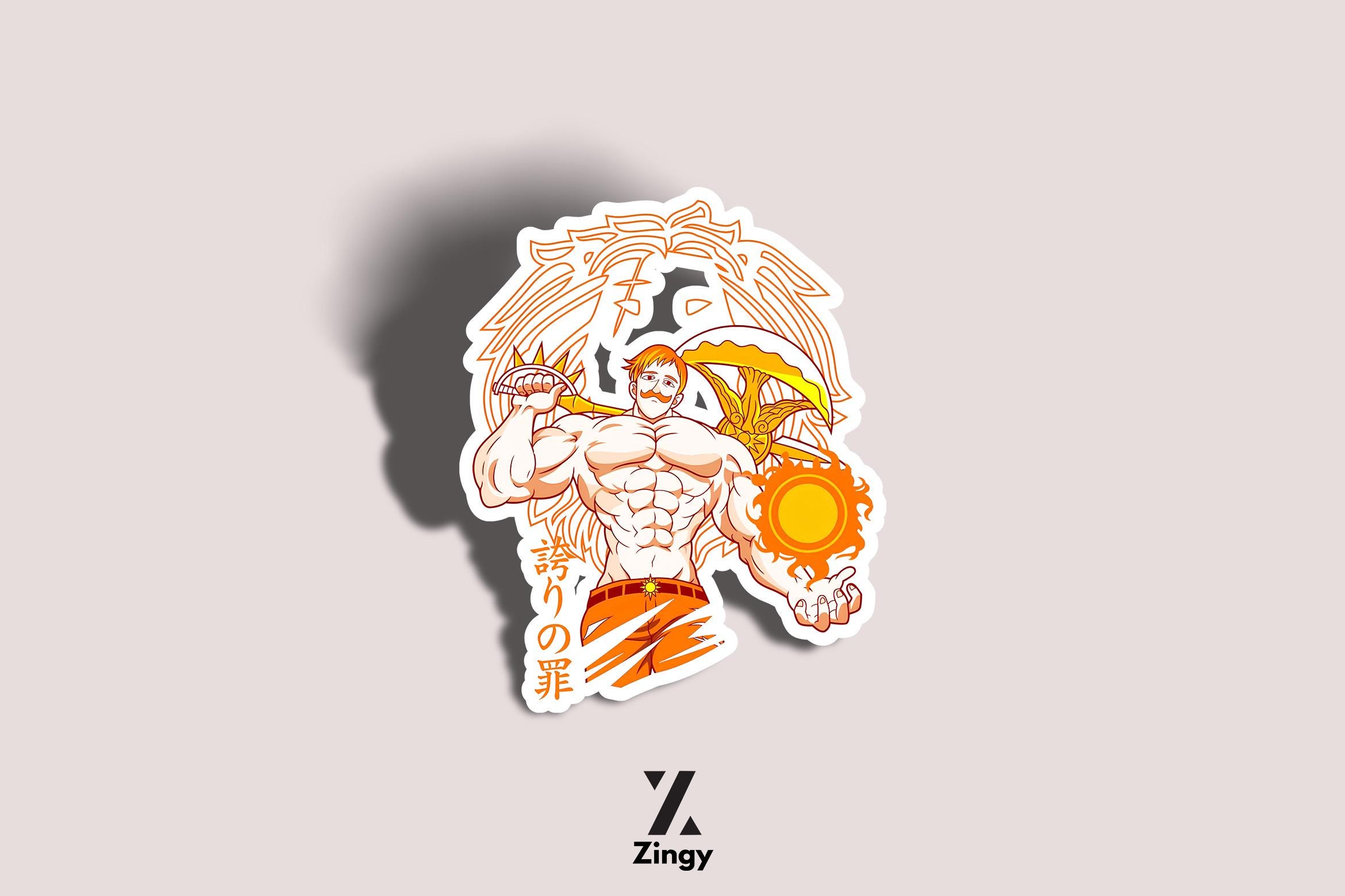 Escanor Sticker