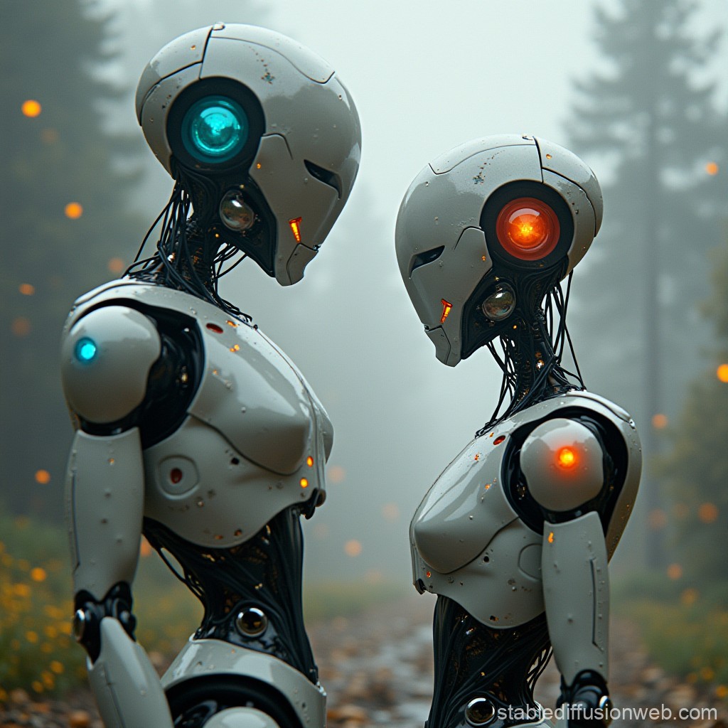 aesthetic robot Prompts. Stable Diffusion Online