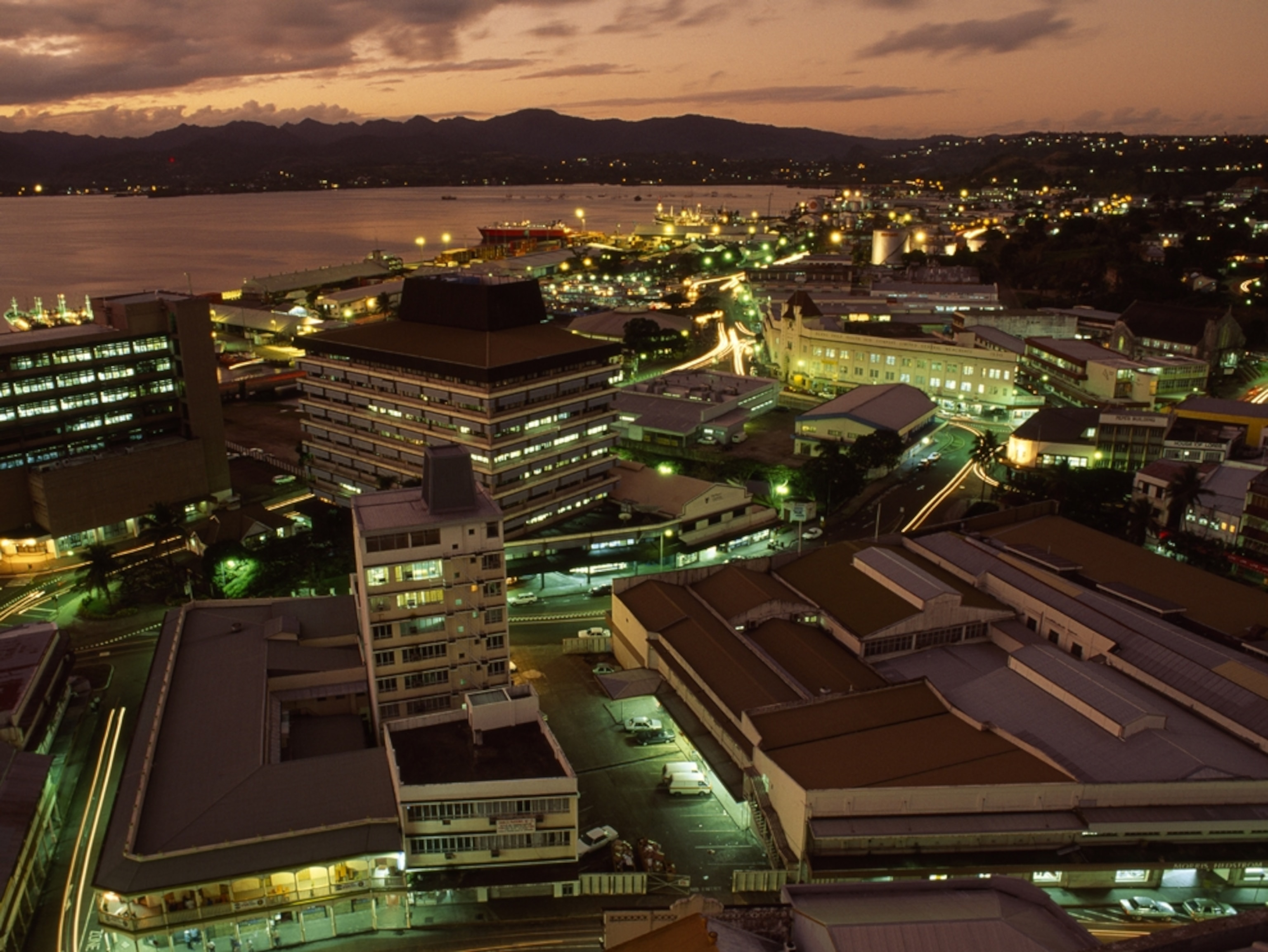 Downtown Suva, Viti Levu Island, Republic of Fiji