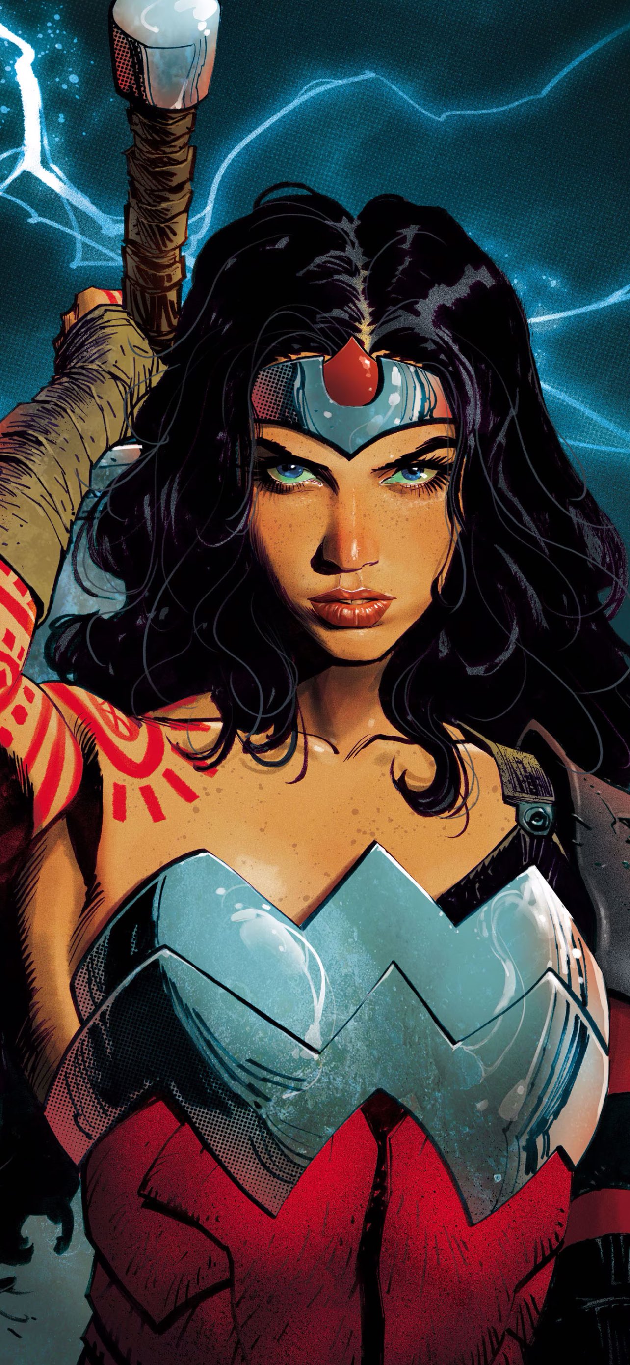 DC Film News - 'ABSOLUTE WONDER WOMAN' phone wallpaper Art