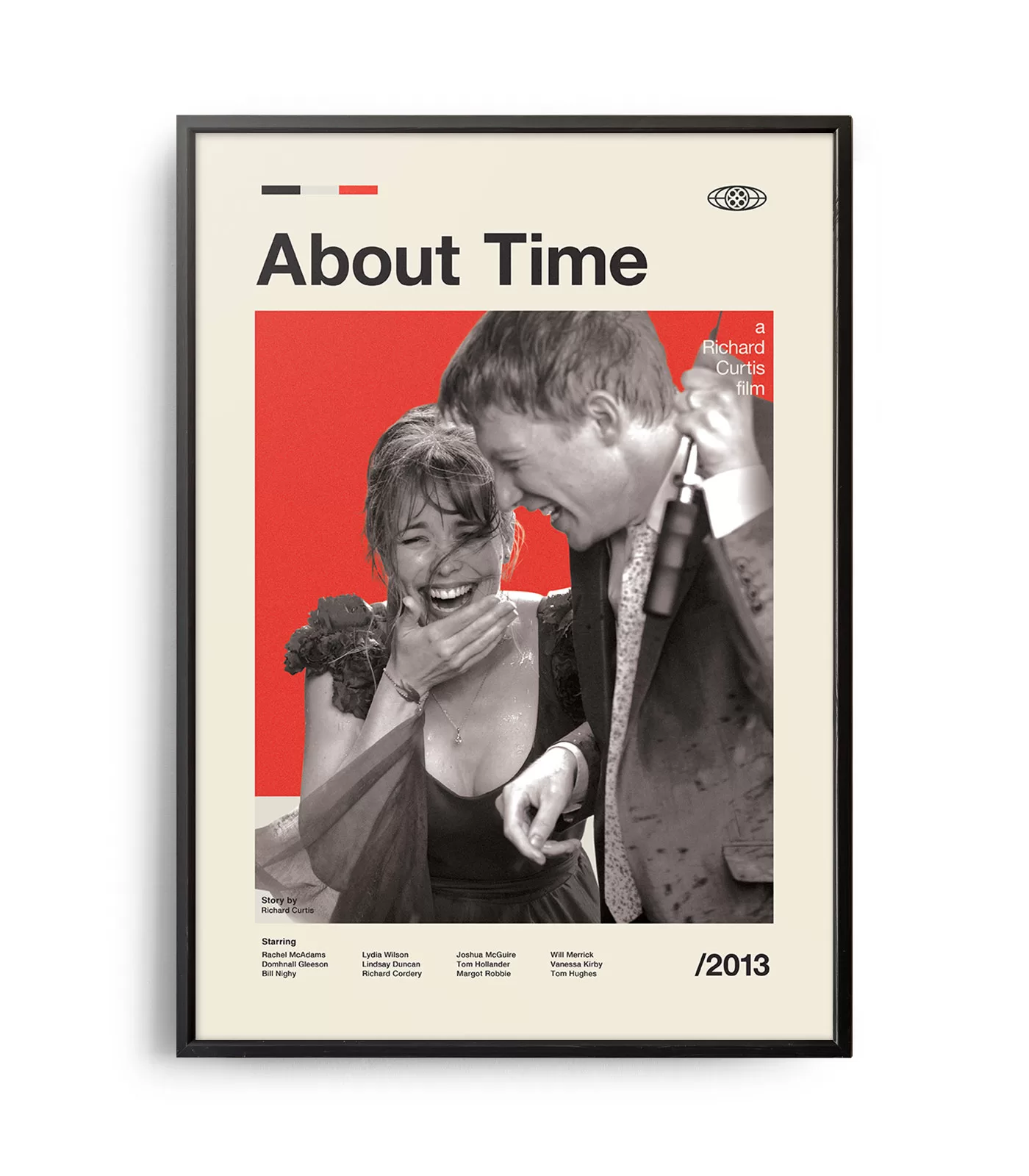 Mid Century Modern About Time Movie Poster