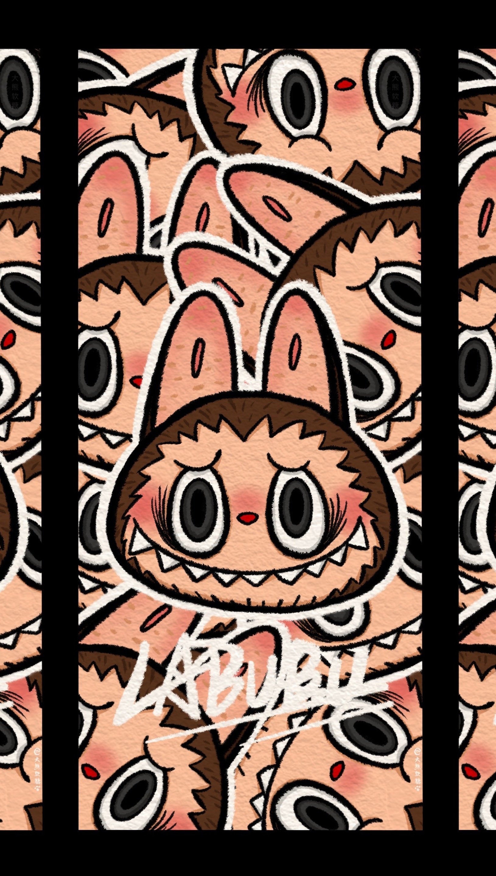 Labubu Wallpaper 5k for iPhone and Mobile Phone