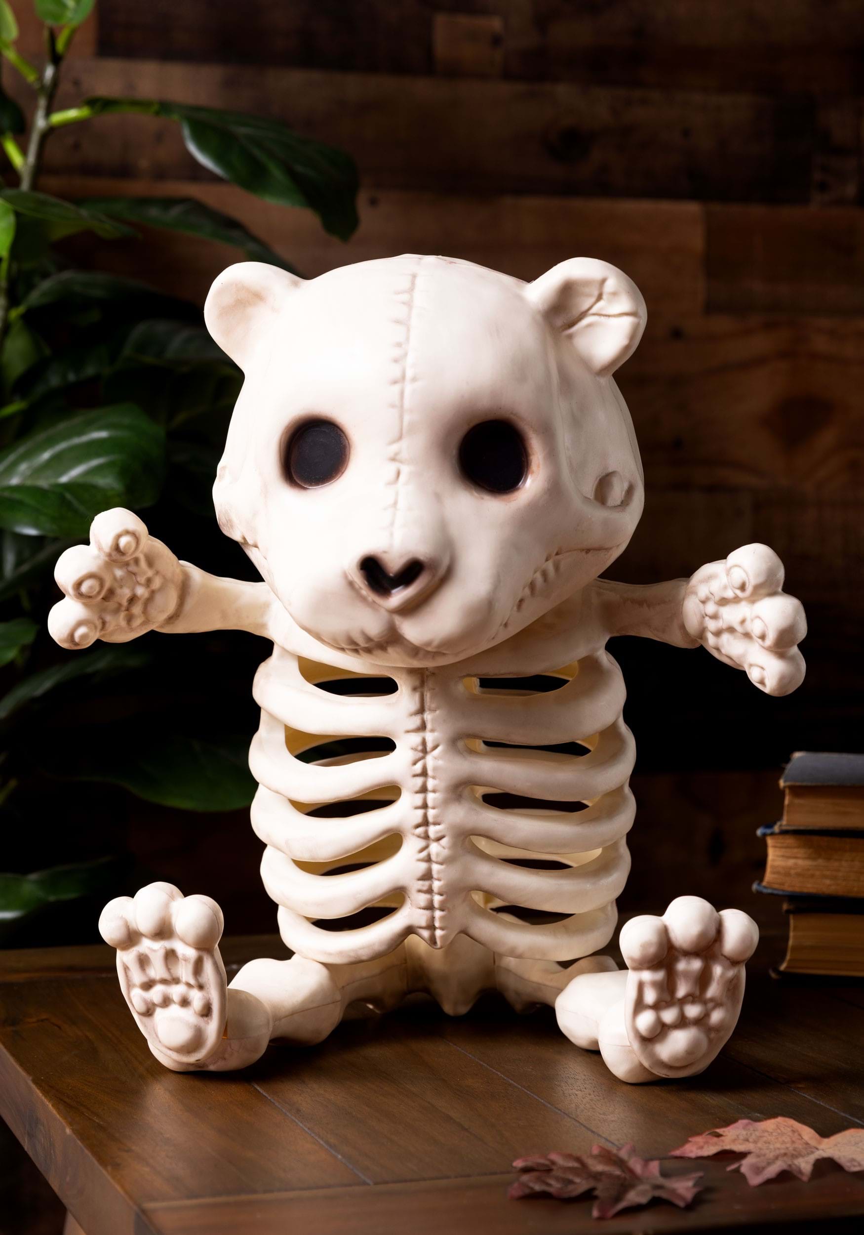 Sitting Bear Plastic Skeleton