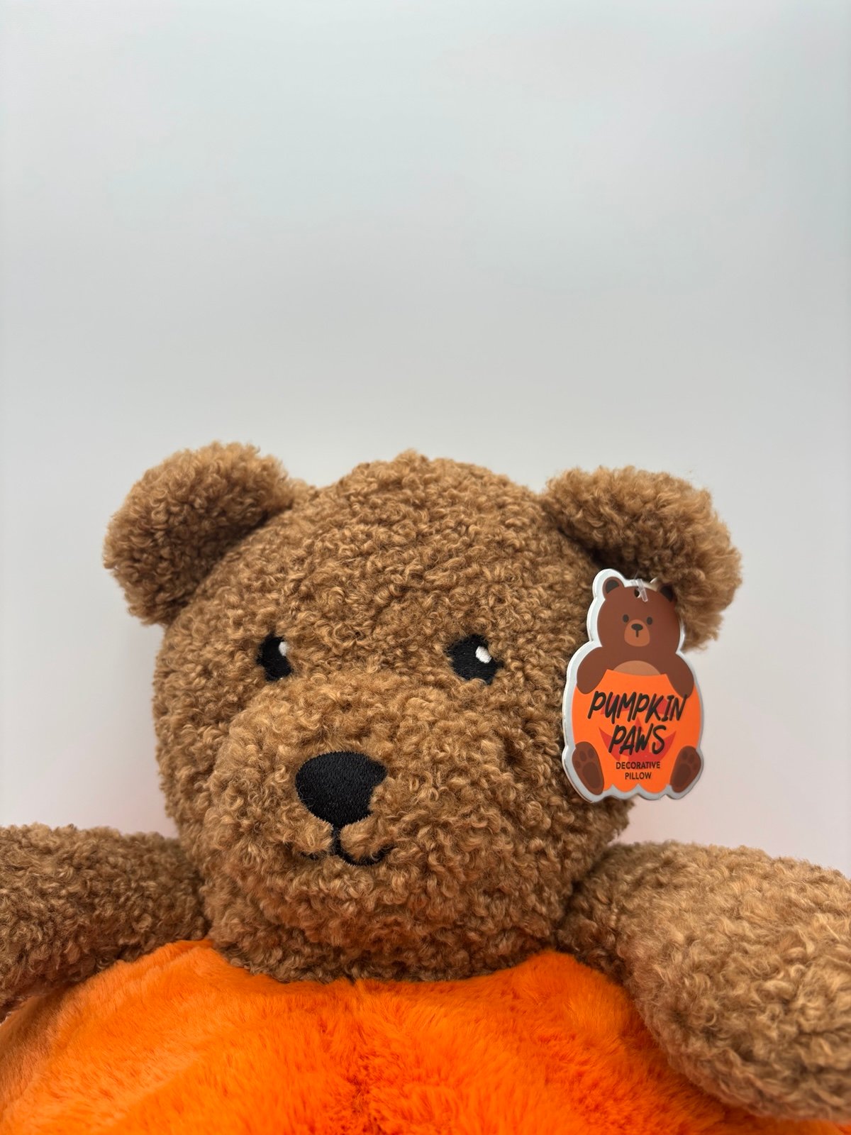 Pumpkin Paws Large Teddy Bear In Pumpkin Costume Cute Halloween Stuffed Animal