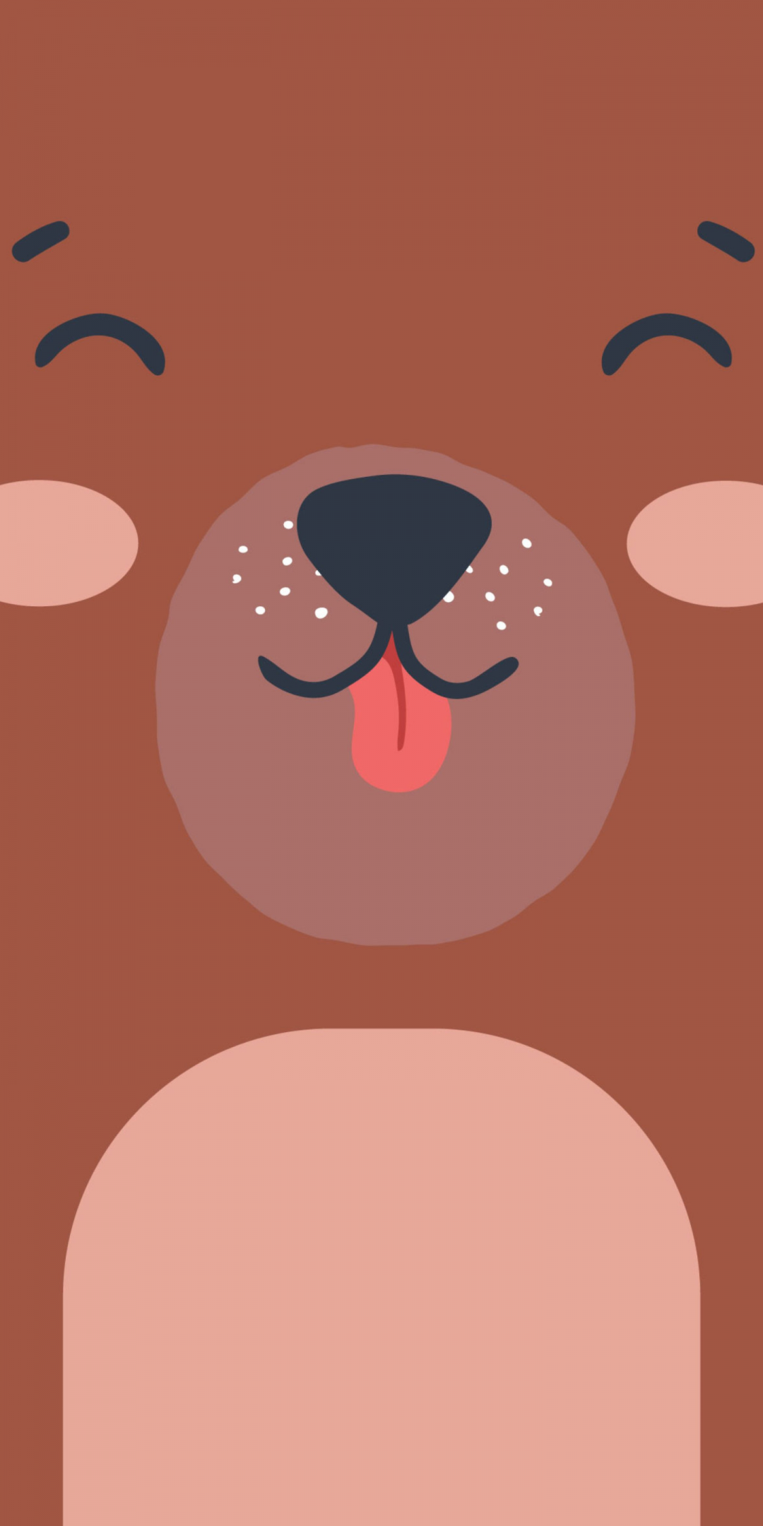 Cute Bear Wallpaper 4K, Brown aesthetic, Cute costume