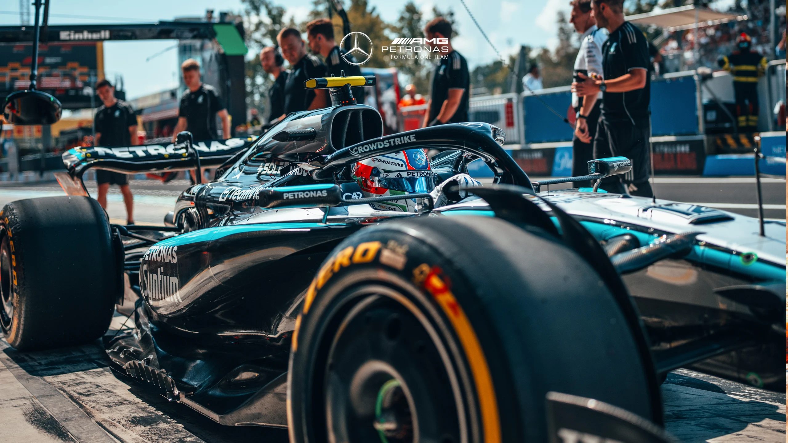 Wallpaper AMG PETRONAS F1 Team