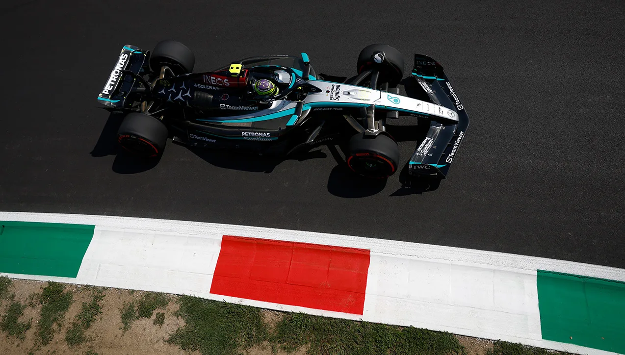 Italian GP: Lewis Fastest On An Eventful Practice Day At Monza AMG PETRONAS F1 Team