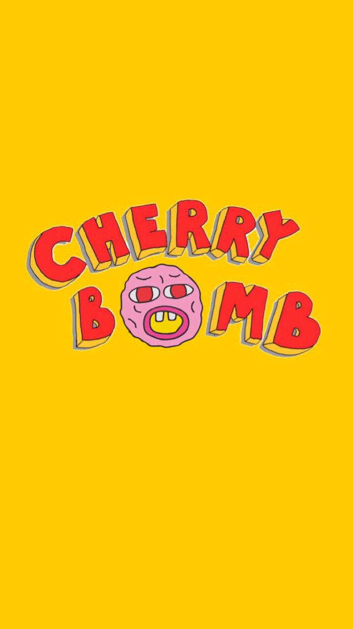 Cherry Bomb iPhone Wallpaper