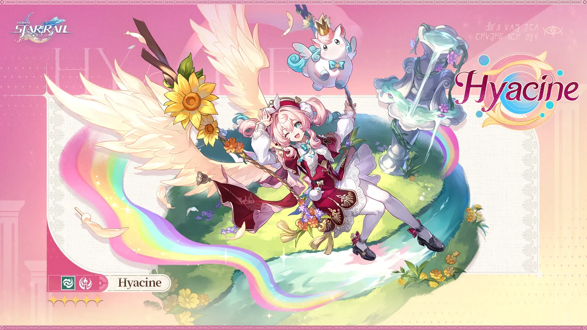 Hyacine PC wallpaper! Honkai: Star Rail