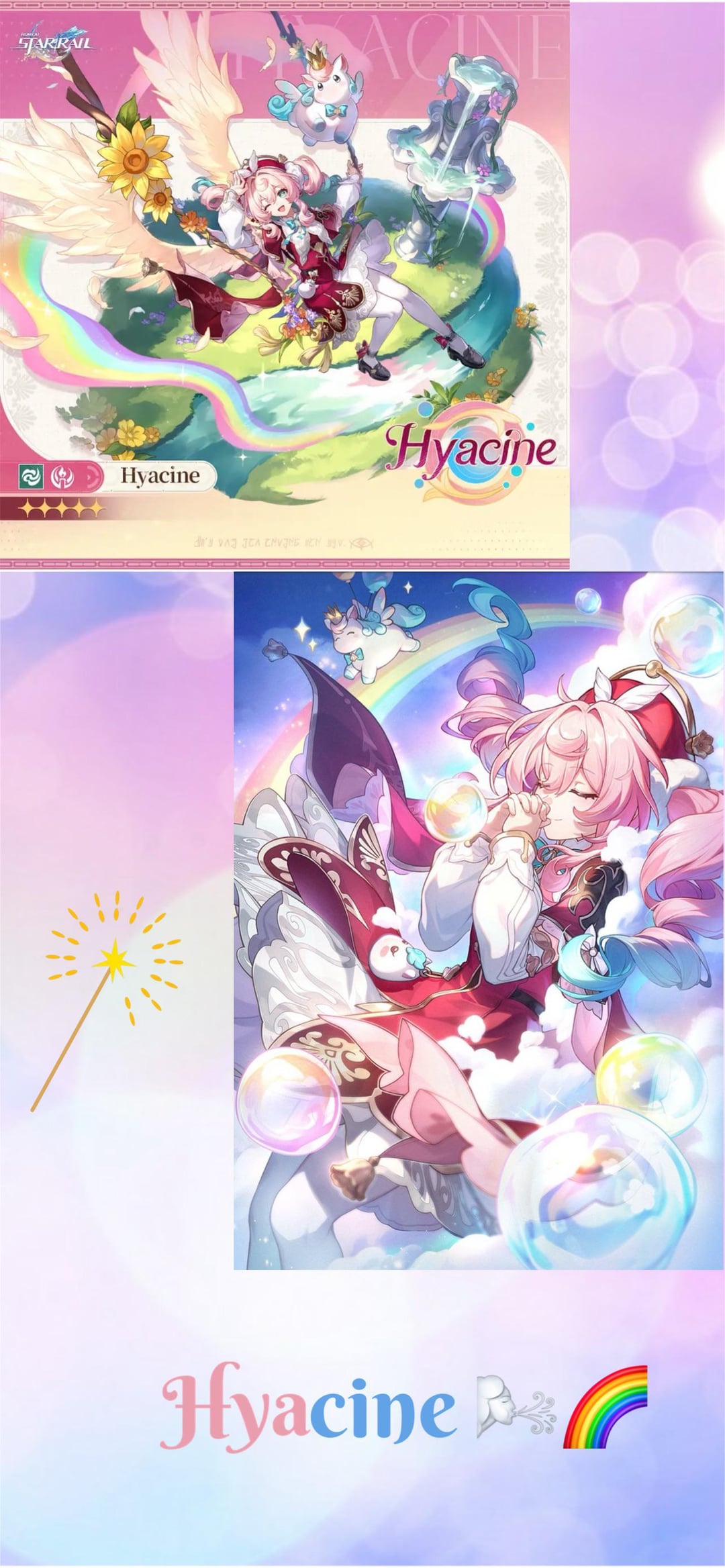 Hyacine Wallpaper. ✨, R HyacineMains_