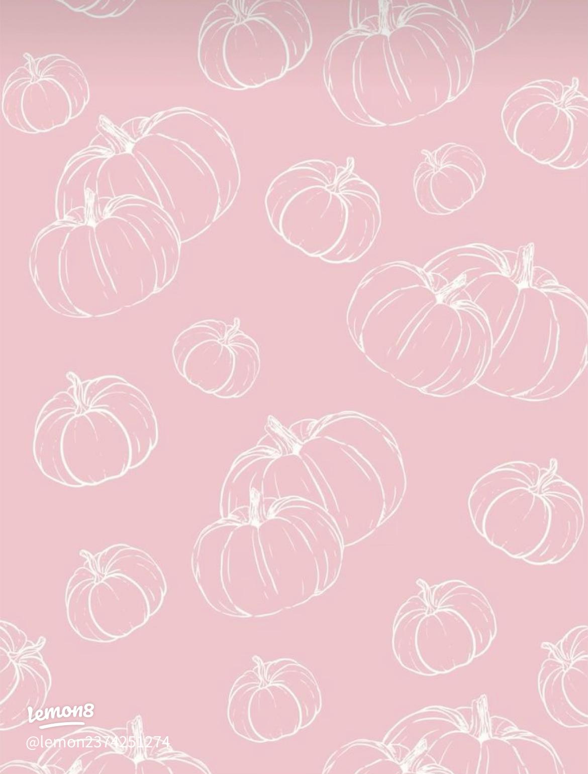Charming Pink Pumpkin Aesthetic Wallpaper Ideas