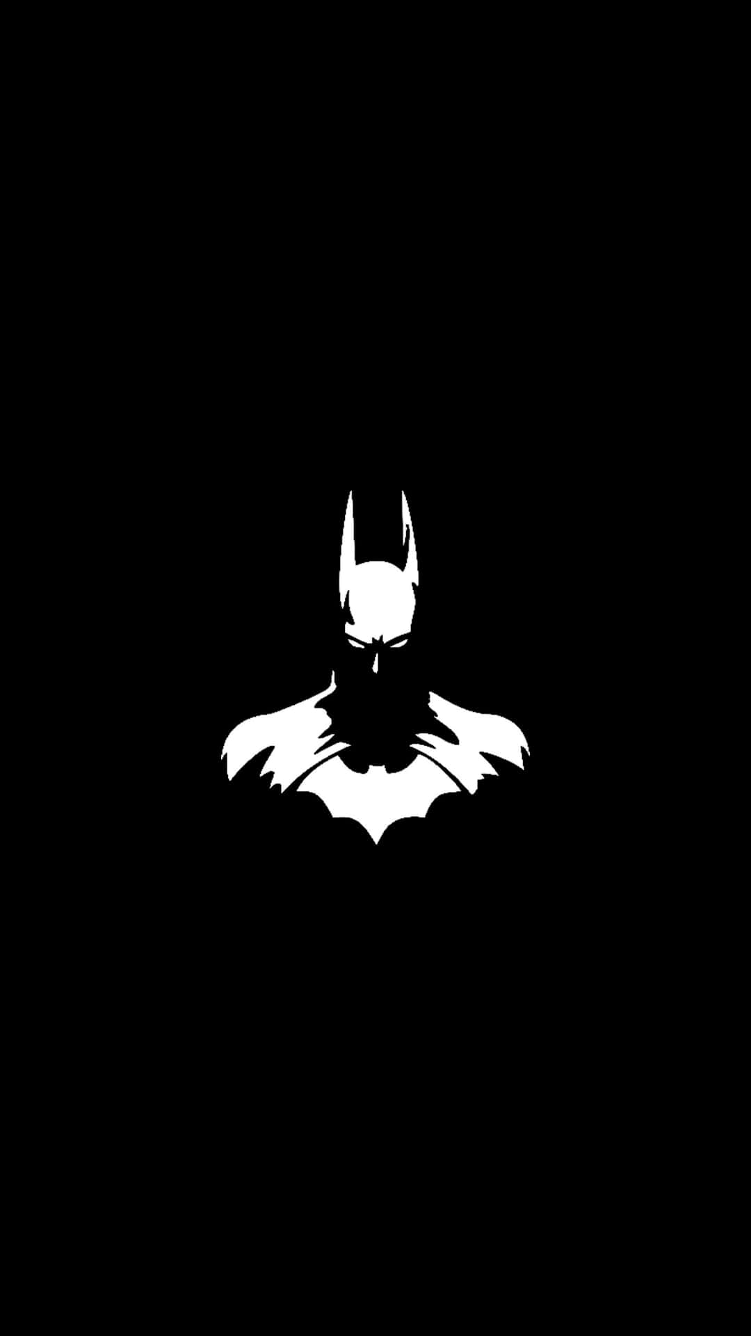 Batman Black And White Wallpaper