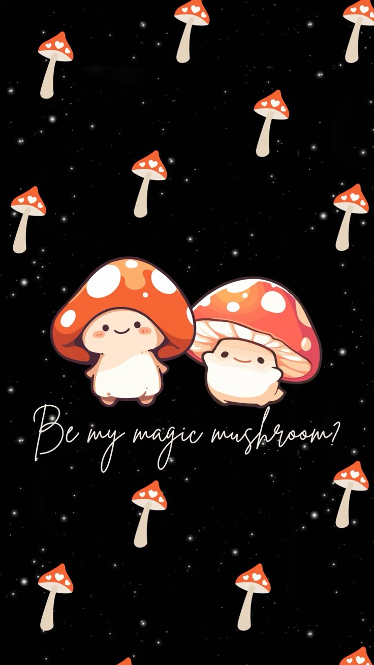 Kawaii Mushrooms Wallpapers - Wallpaper Cave
