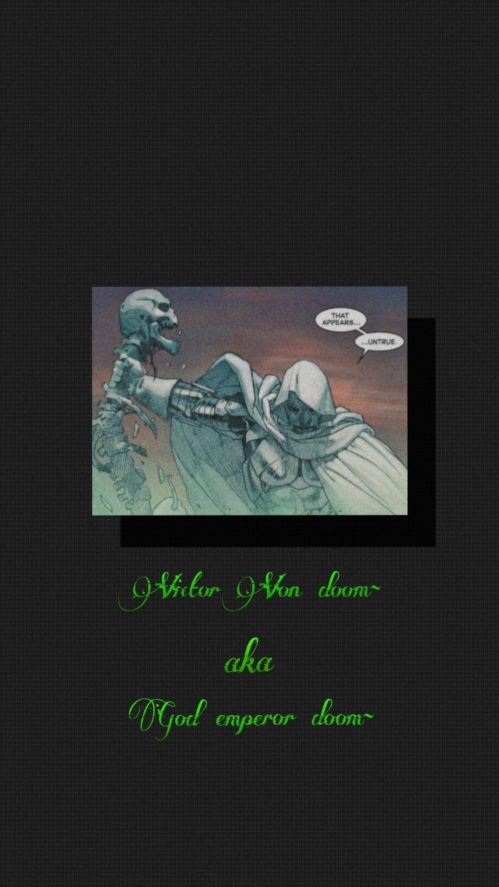 God emperor doom lock screen wallpaper