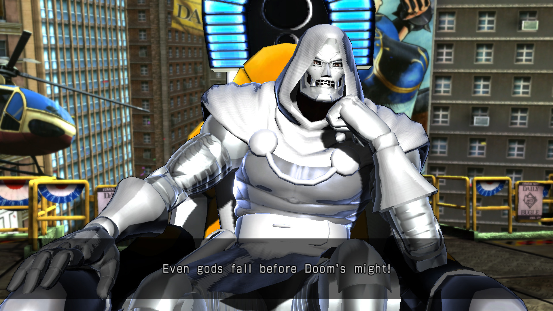 God Emperor Doom Mod for Ultimate Marvel vs Capcom 3