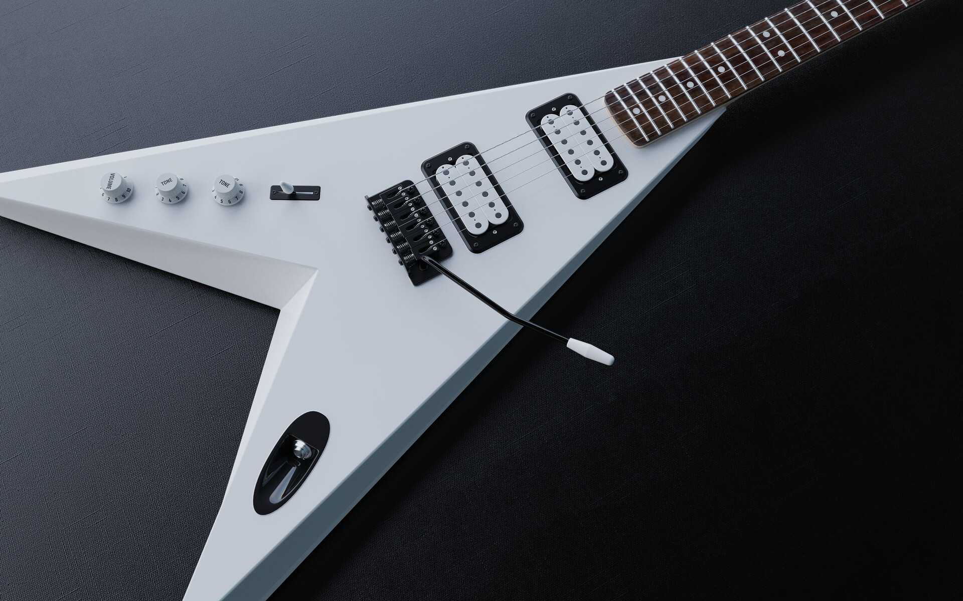 V Shaped Guitar