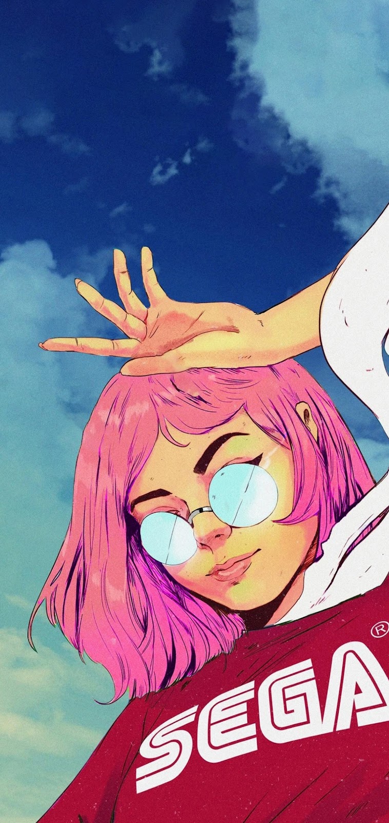 SEGA STYLISH GIRL WALLPAPER IPHONE