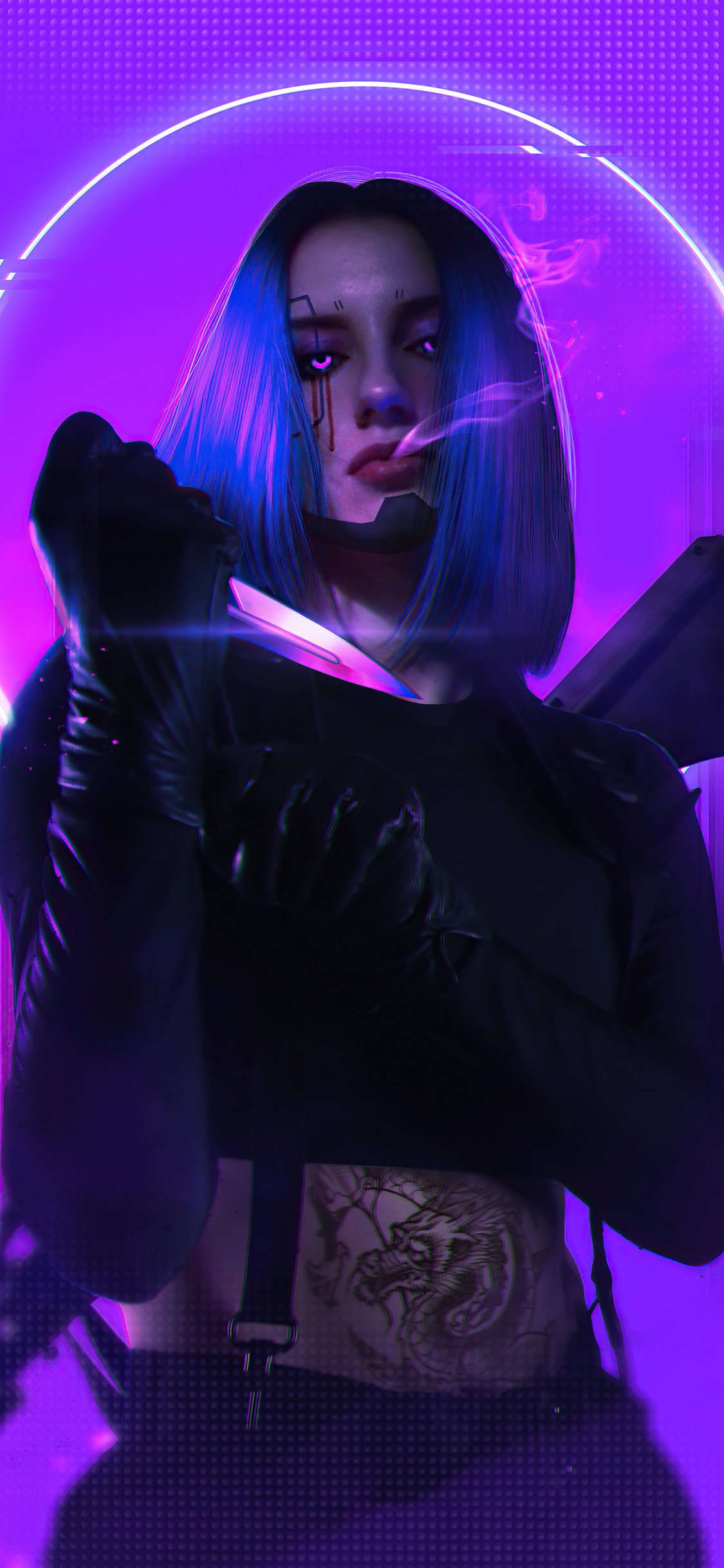 The Cyber Assassin Girl 4k iPhone XS, iPhone 10, iPhone X , HD 4k Wallpaper, Image, Background, Photos and Picture