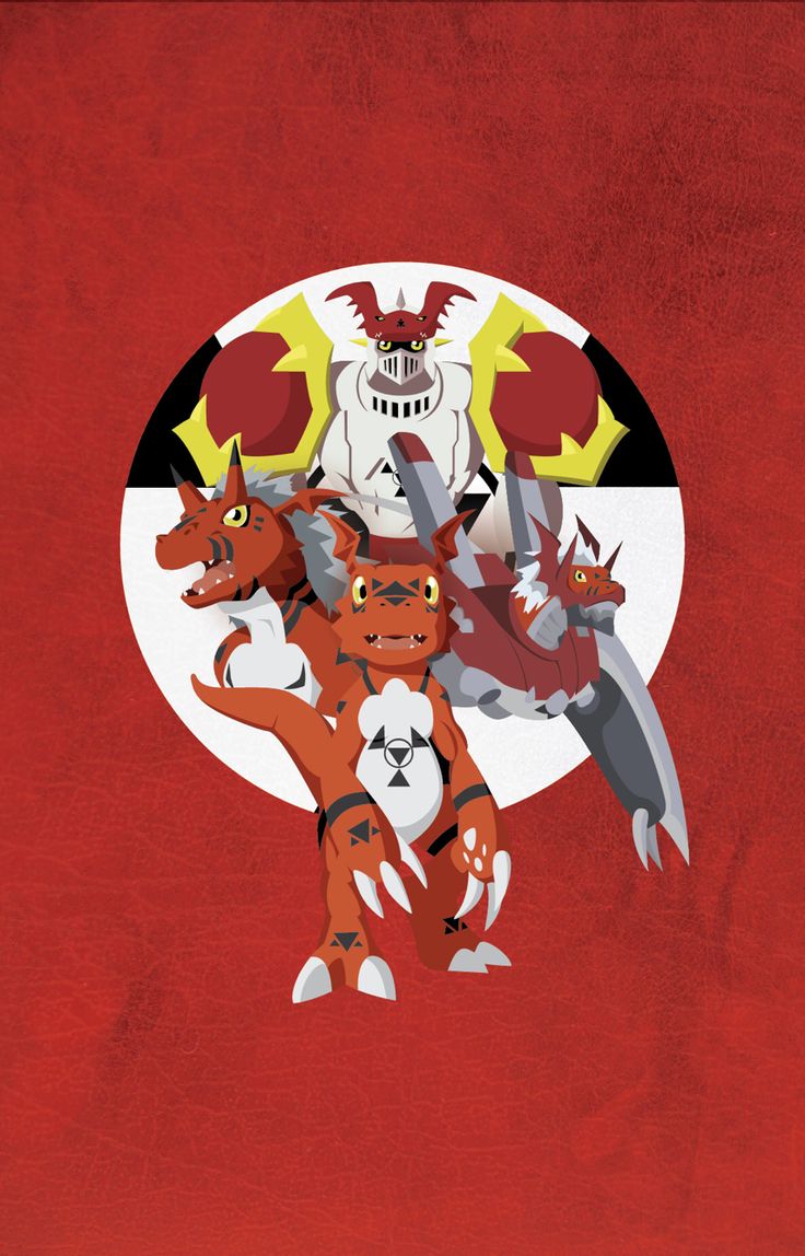 Guilmon digimon tamers wallpaper iPhone