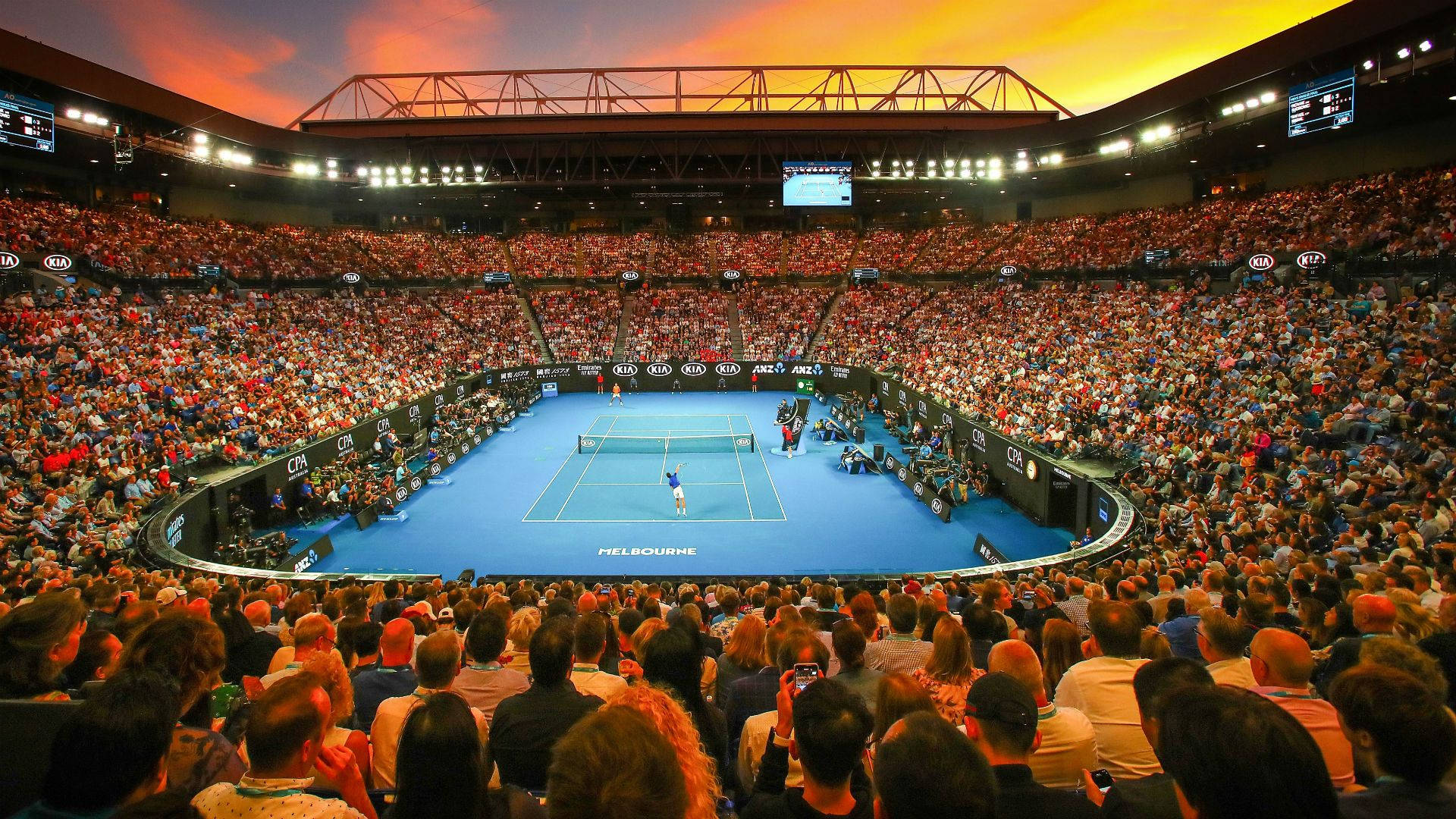 Download Australian Open Blue Court Wallpaper