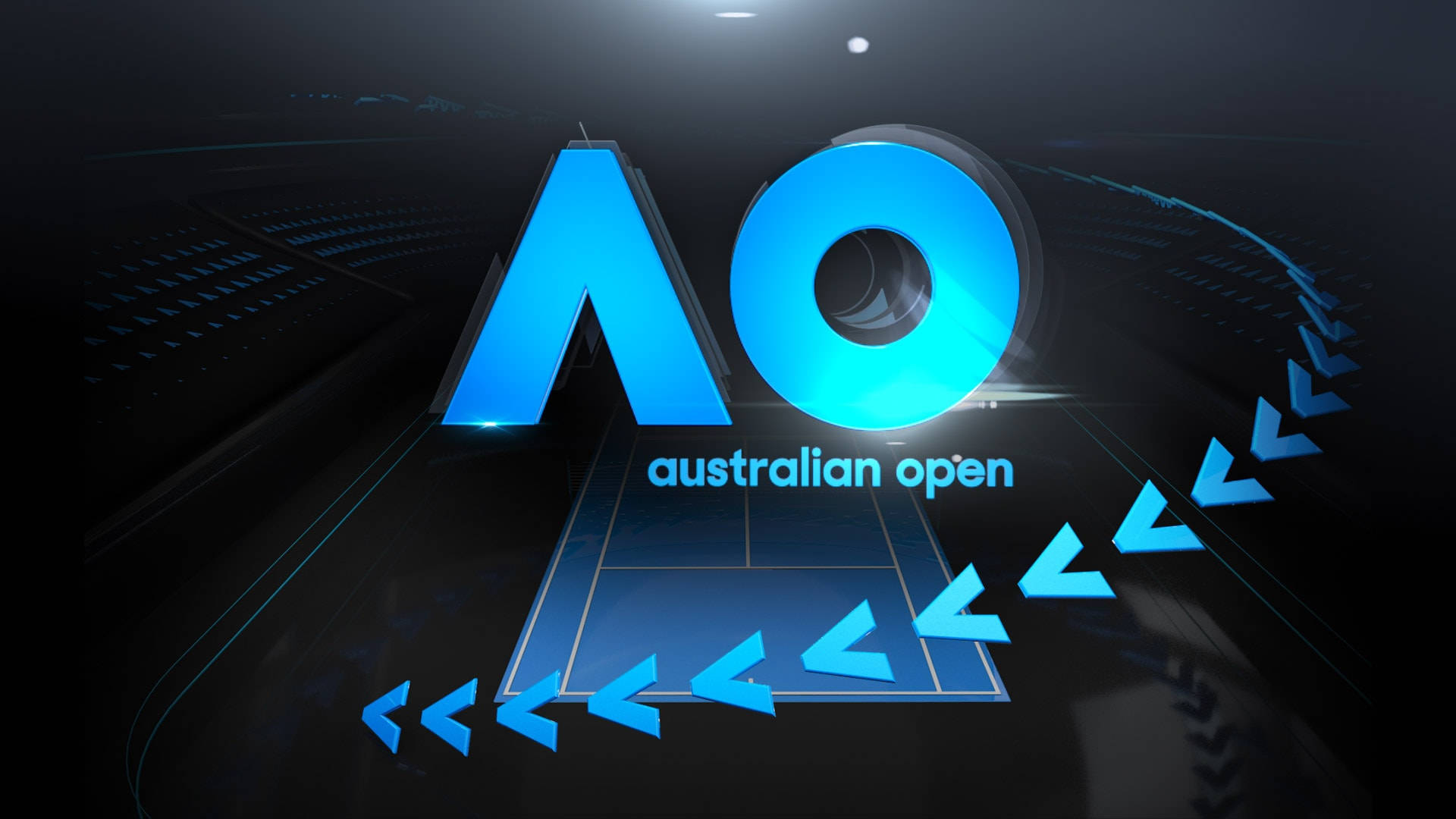 Download Australian Open Stylized Logo Wallpaper