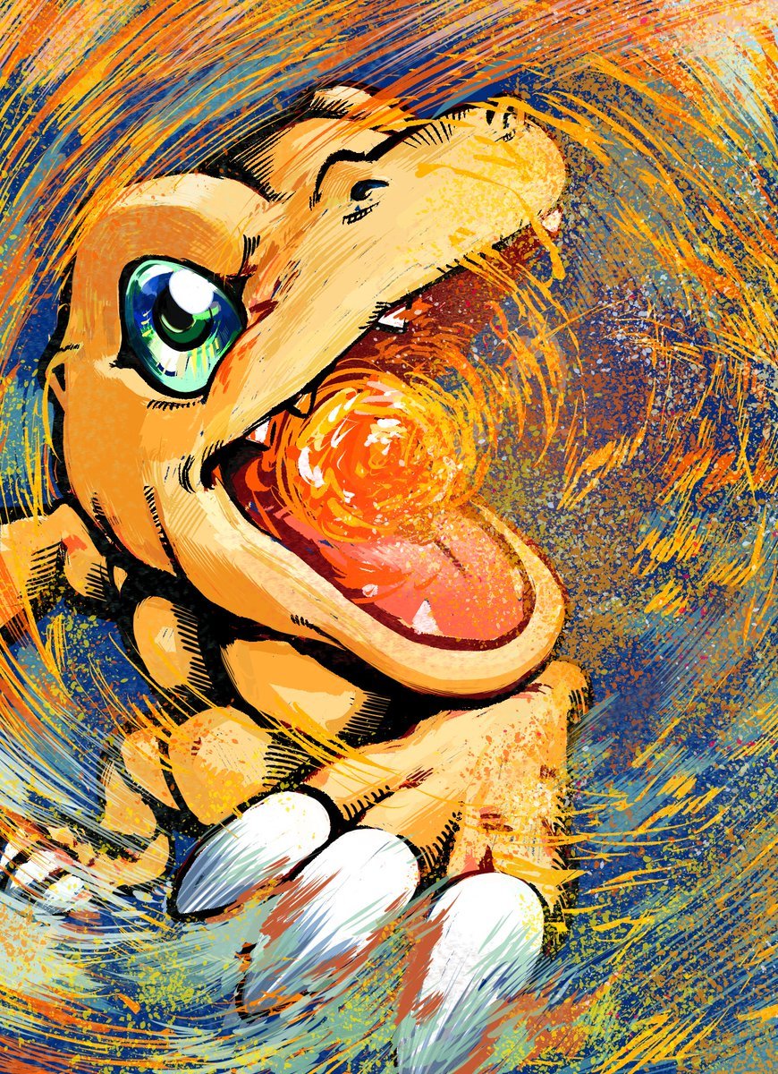 Official Digimon Card Game English Version - [#DigimonIllustrationCompetition 2023] 1st Screening Results for Agumon! Potentiality! by YEN Looking at the Sunset by sunakuraiori Nightwatch by MaxLessle Looking for Adventure