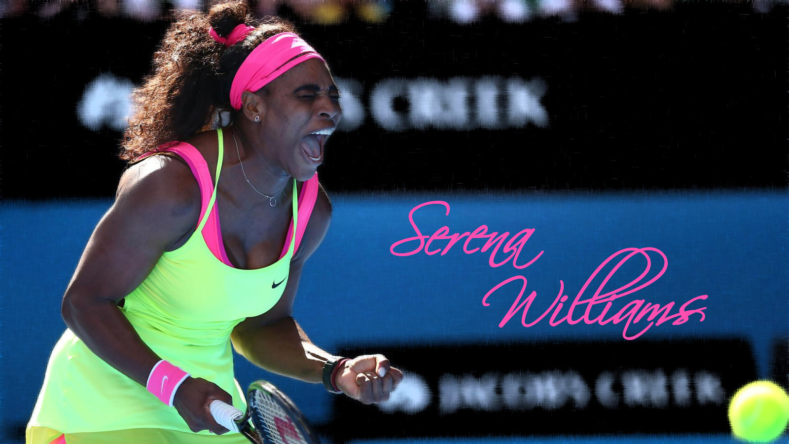 Serena Williams 2015 Australian Open Championship Wallpape