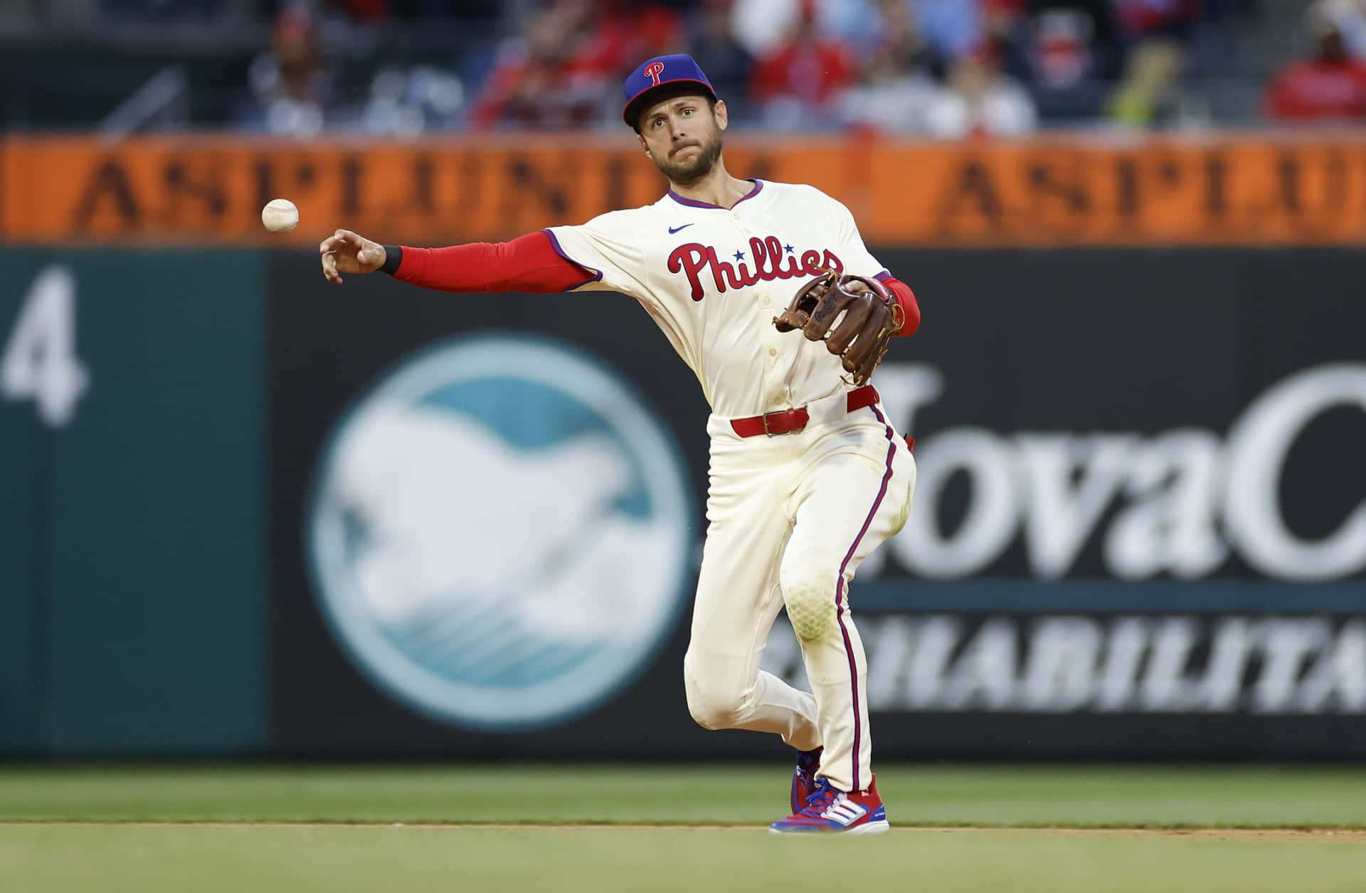 Download Trea Turner Fielding Baseball Wallpaper