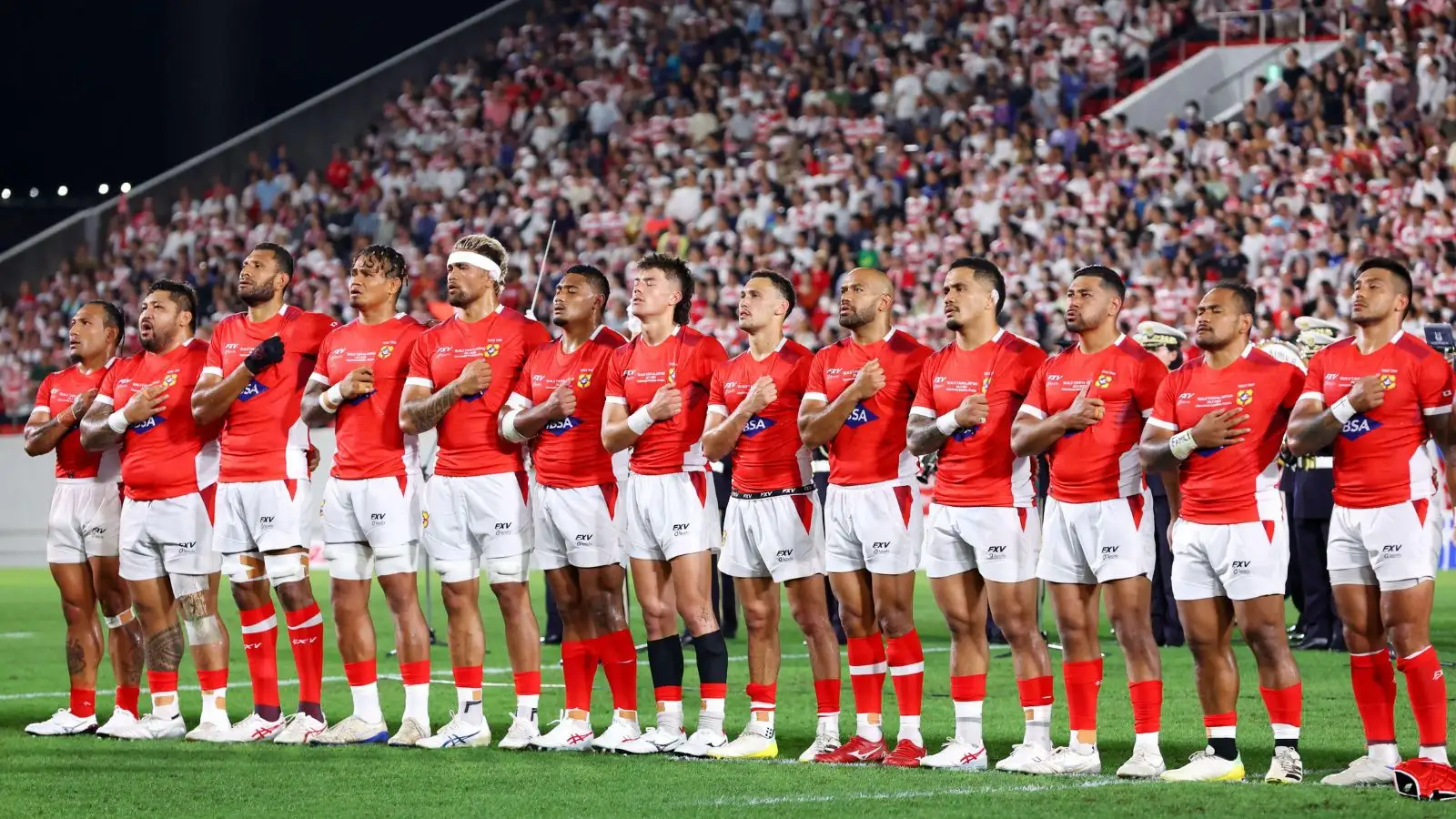 151kg Tighthead Captains Tonga Against Ireland, Four Ex All Blacks Start