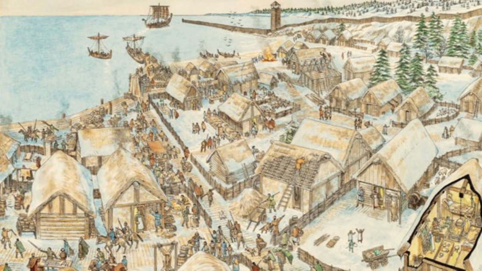 How Did Norsemen Vikings Build Their Villages?