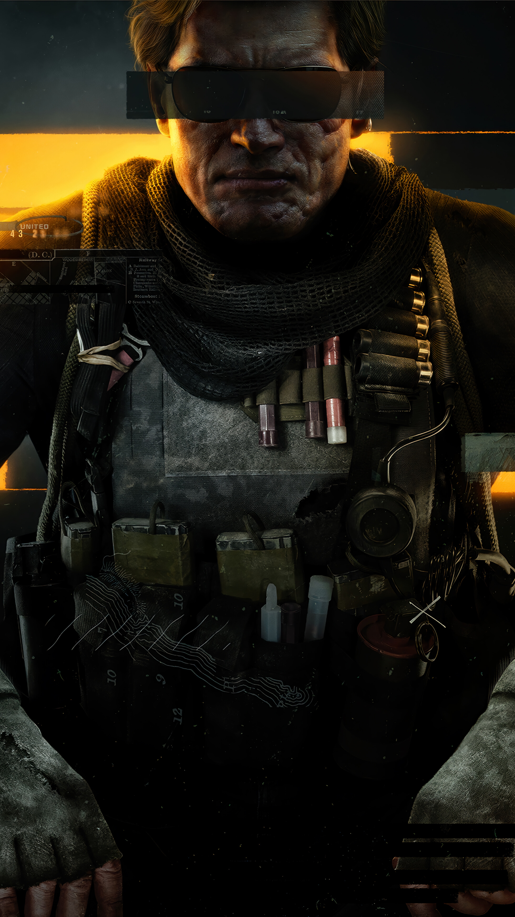 Call of Duty 6: Black Ops 6 Russell Adler 4K Wallpaper iPhone HD Phone b