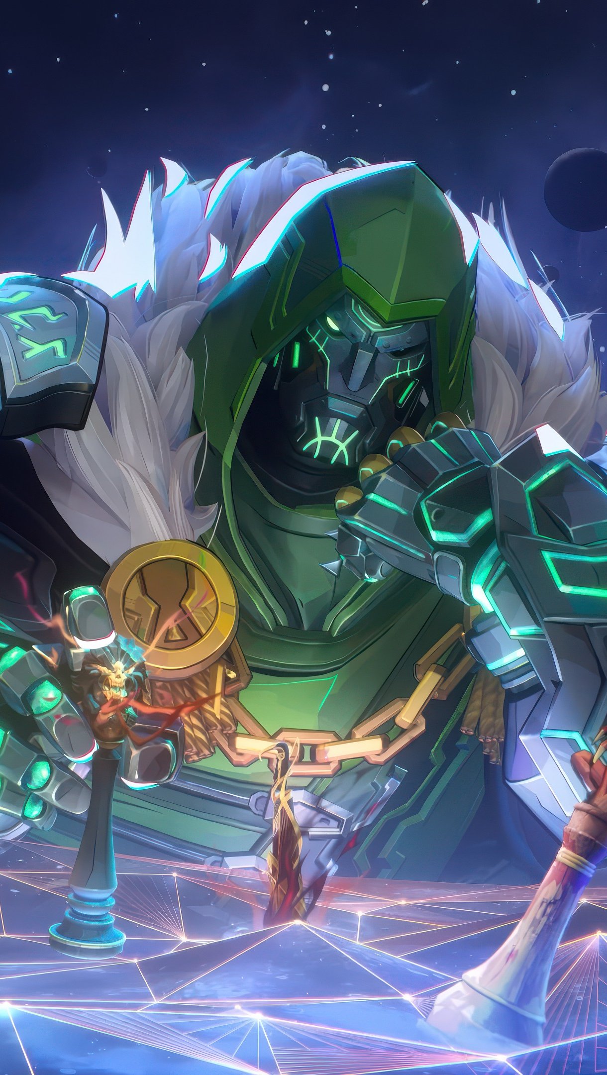 Doctor Doom In Marvel Rivals Wallpaper 4k for iPhone and Mobile Phone