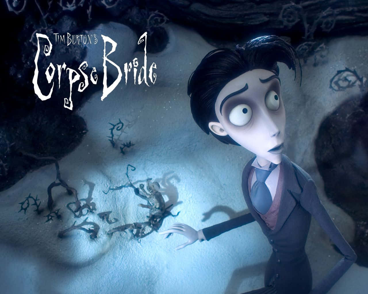 Download A Romantic Moment Between Corpse Bride Emily and Victor