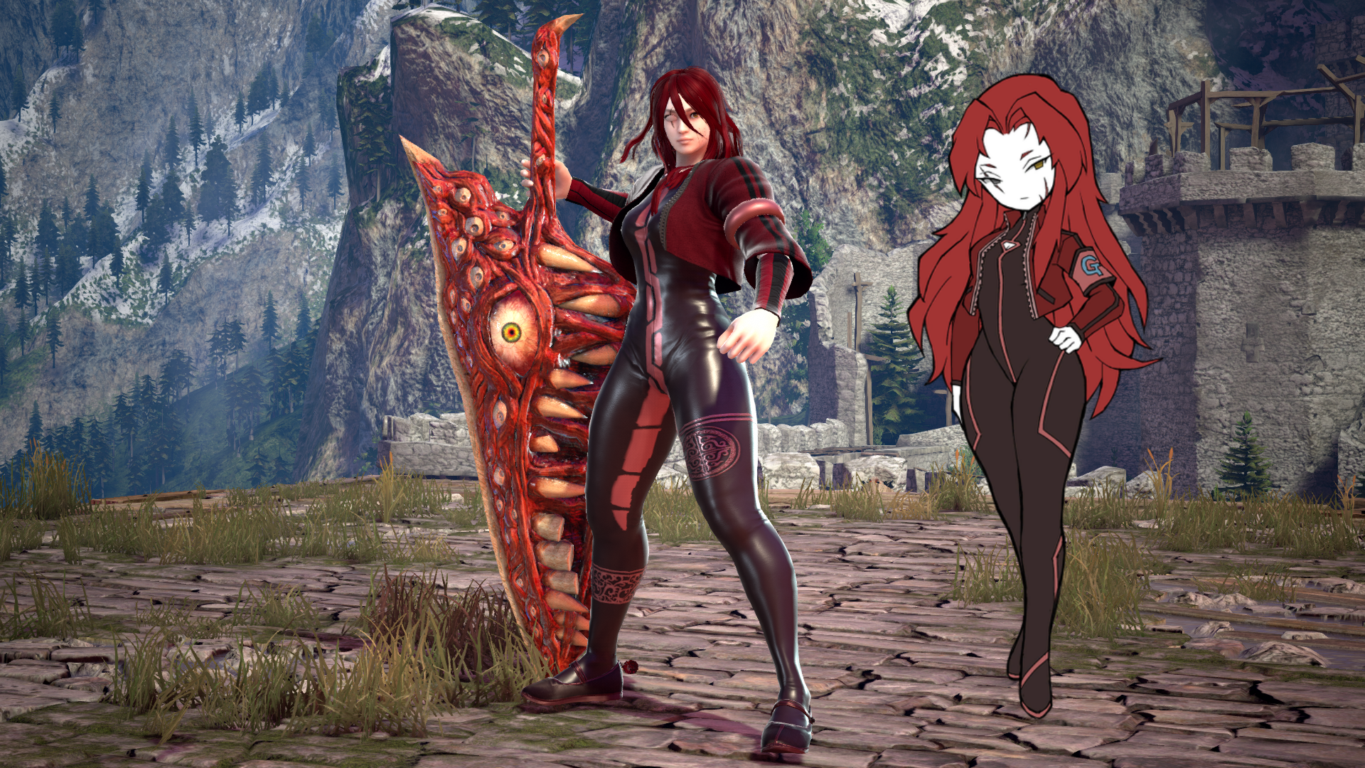 Gebura from Lobotomy Corporation!