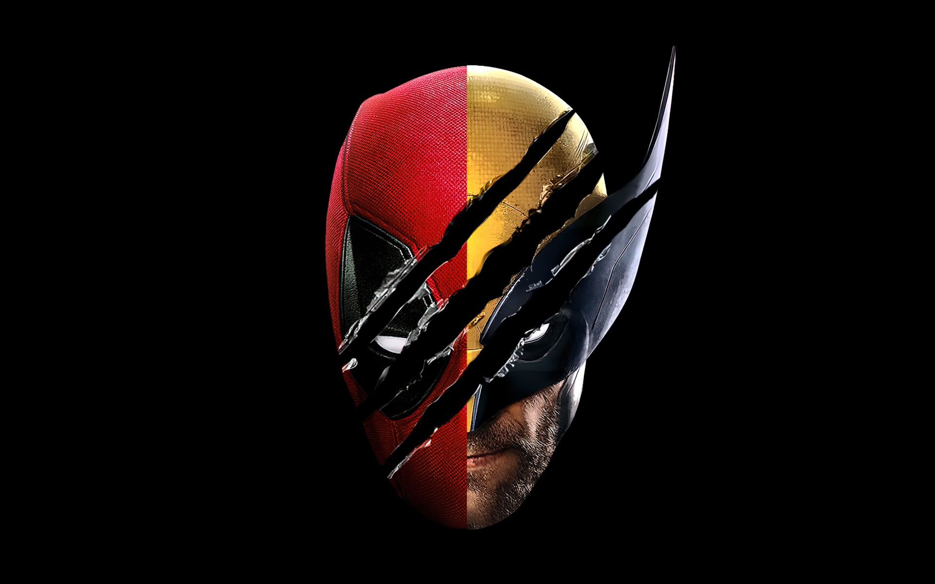Deadpool & Wolverine Wallpaper 4K, AMOLED, Fan Art