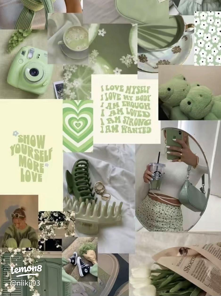 Explore Stunning Pink & Green Aesthetic Wallpaper Pt. 2